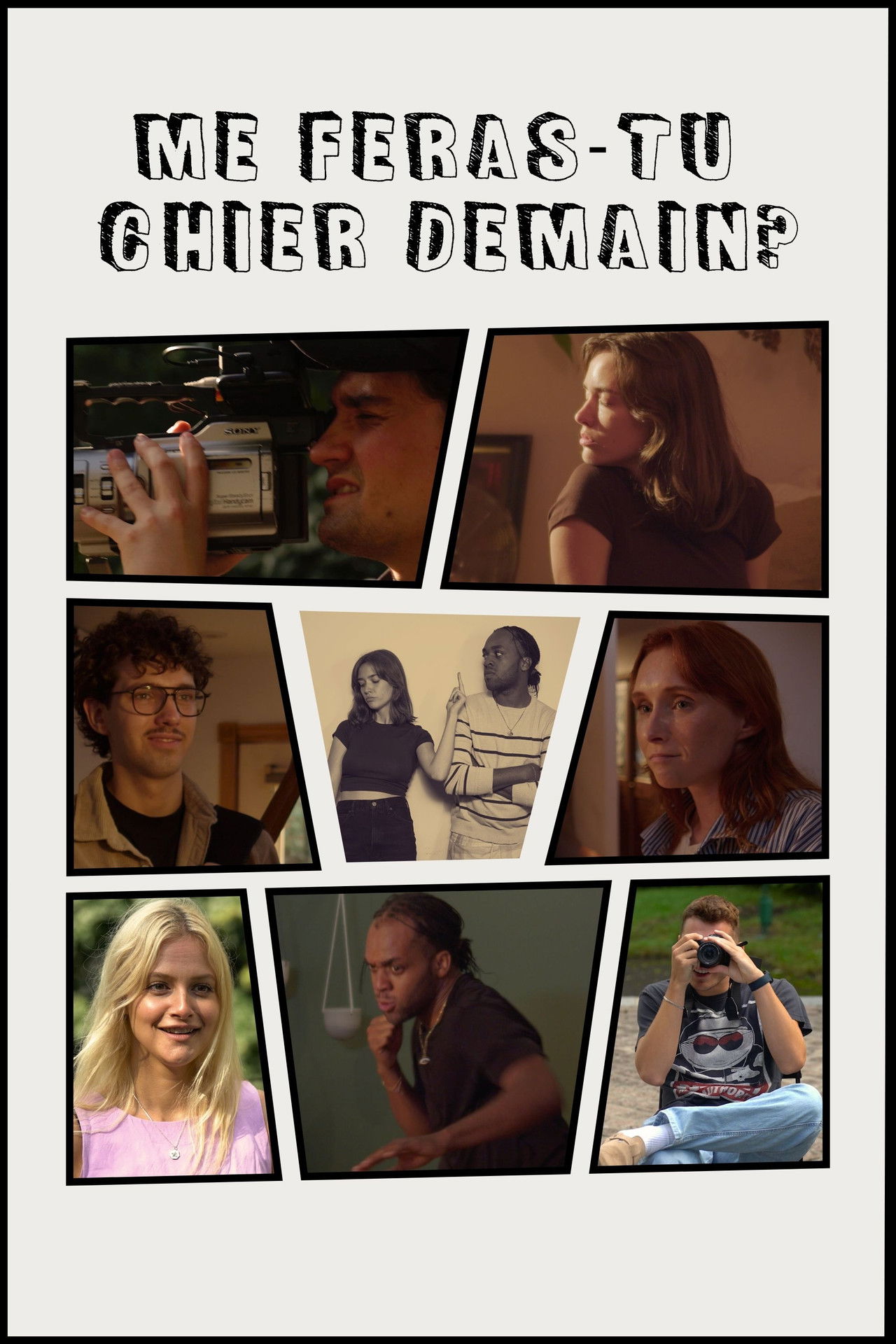 Me feras-tu chier demain? Backdrop