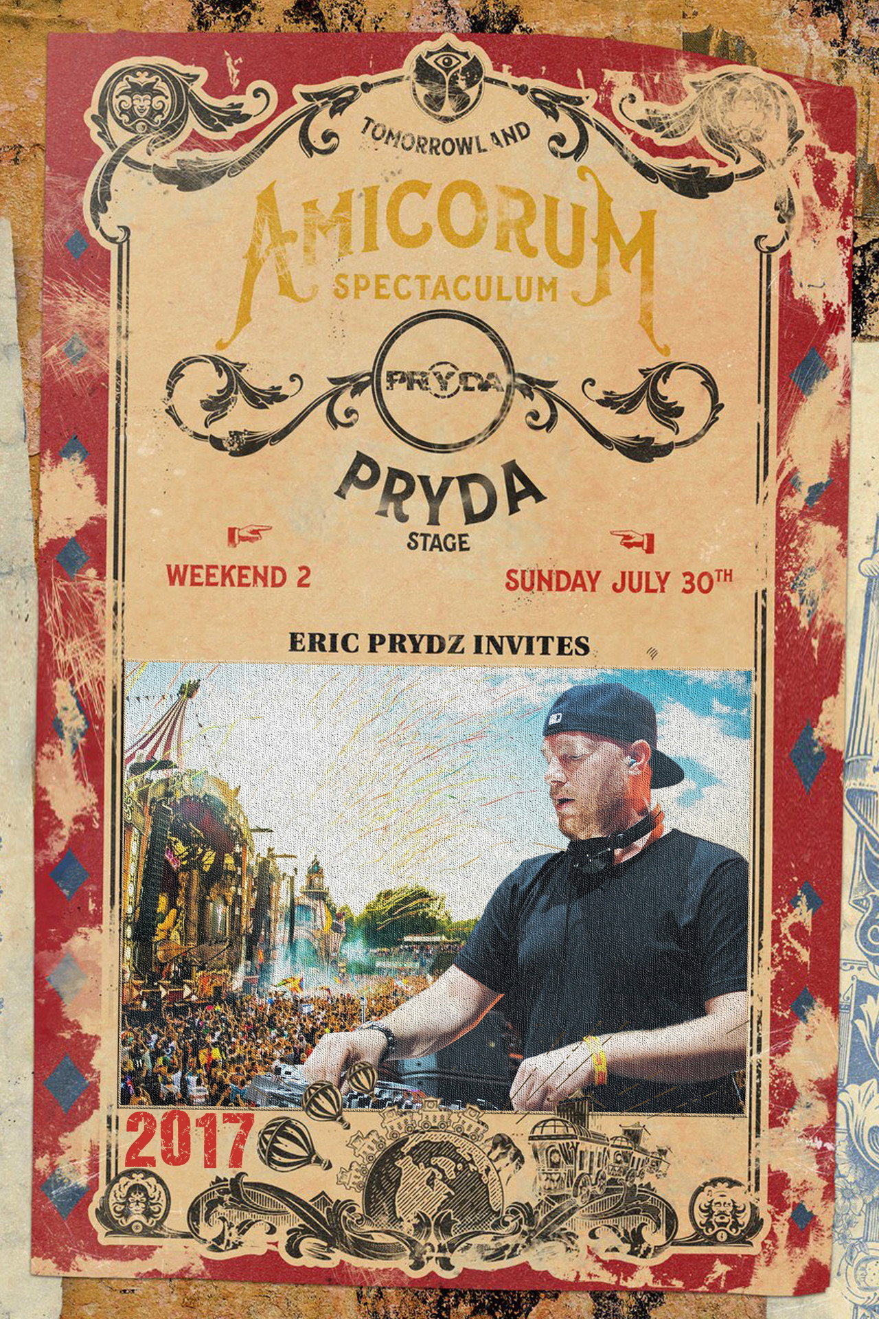 Eric Prydz - Tomorrowland 2017 filmaffisch