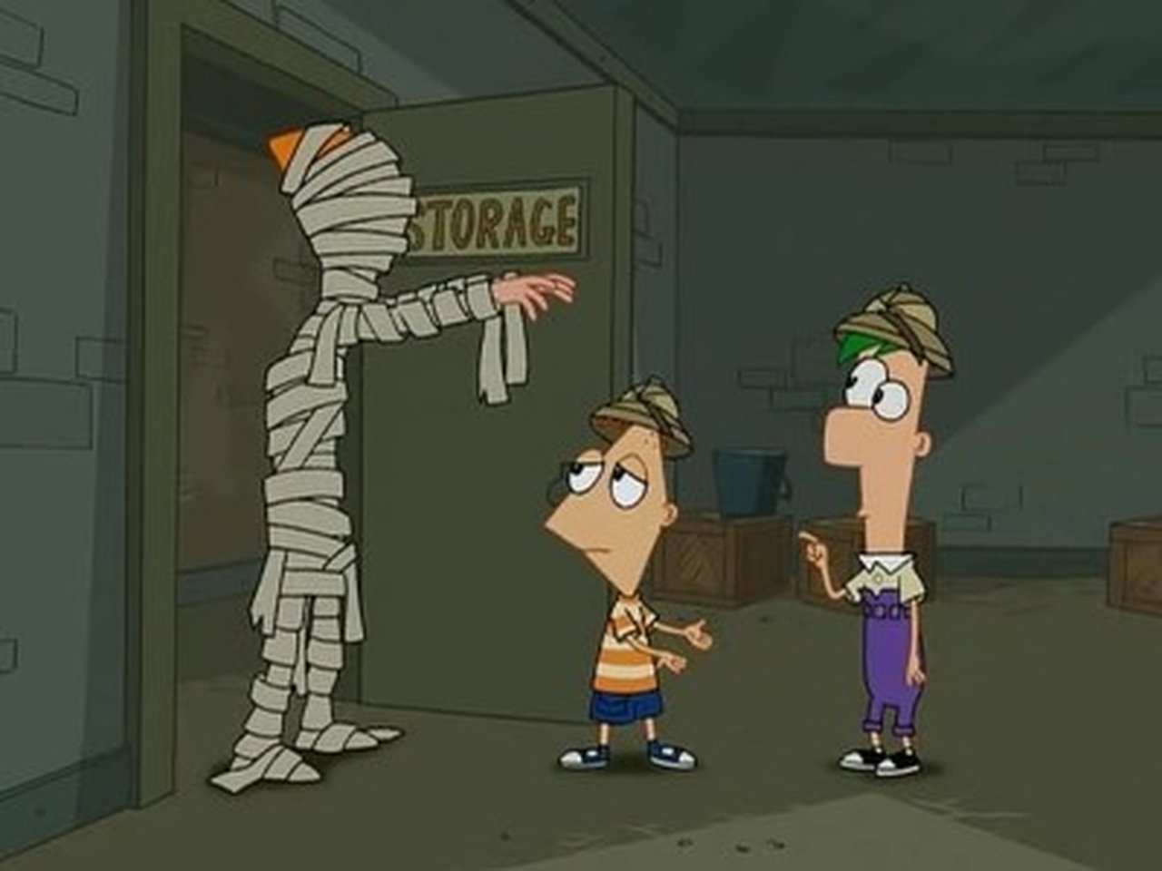 Phineas and Ferb - Season 1 Episode 13 : Are You My Mummy?