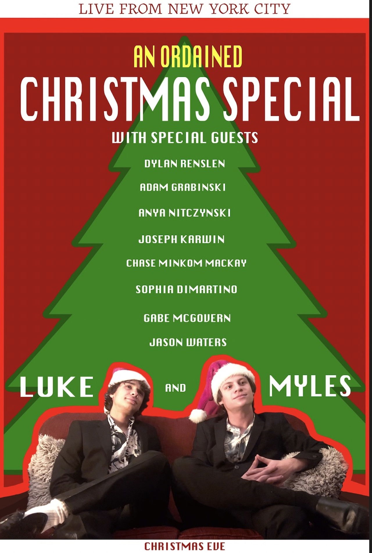 An Ordained Christmas Special Backdrop