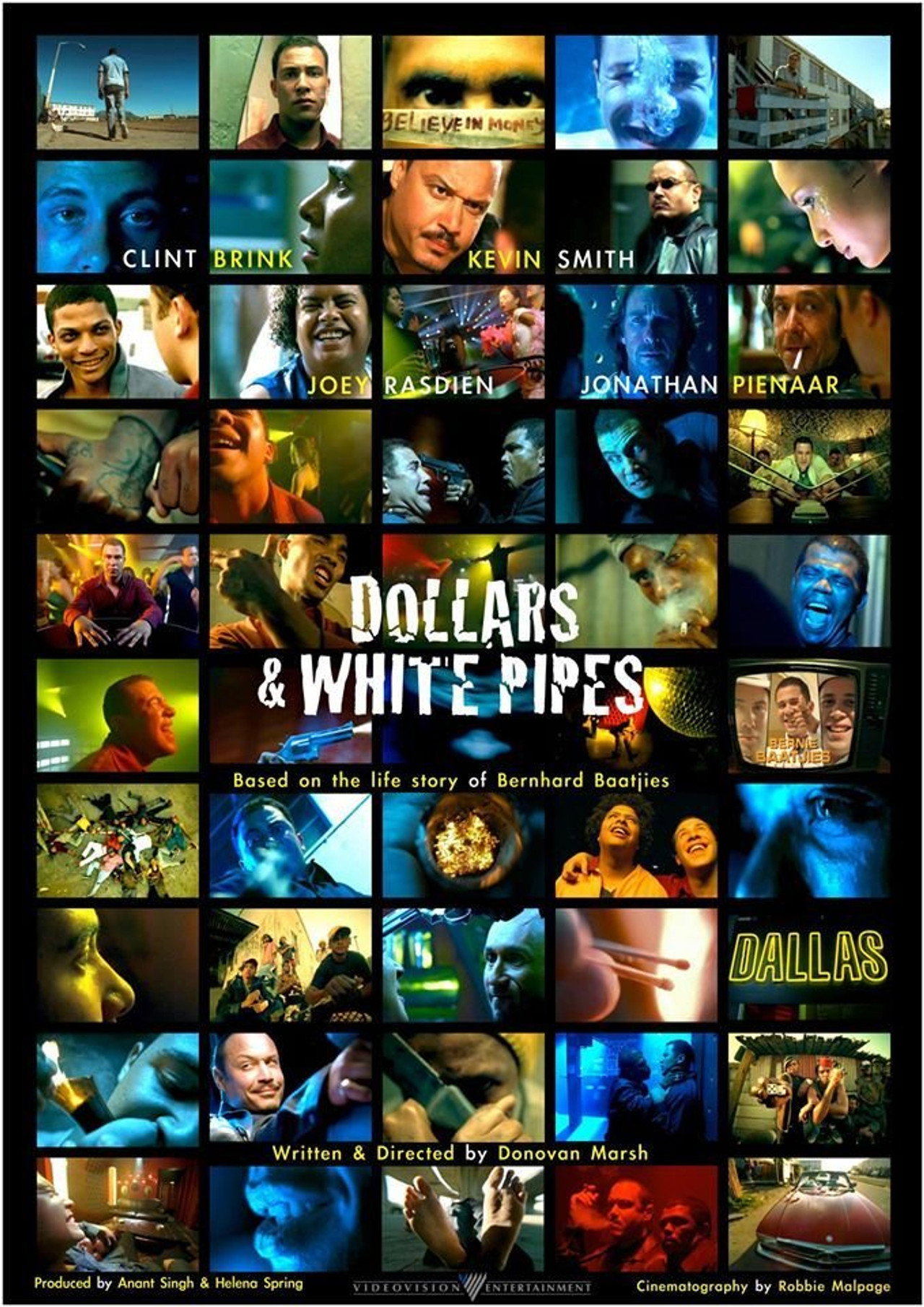Dollars and White Pipes Backdrop