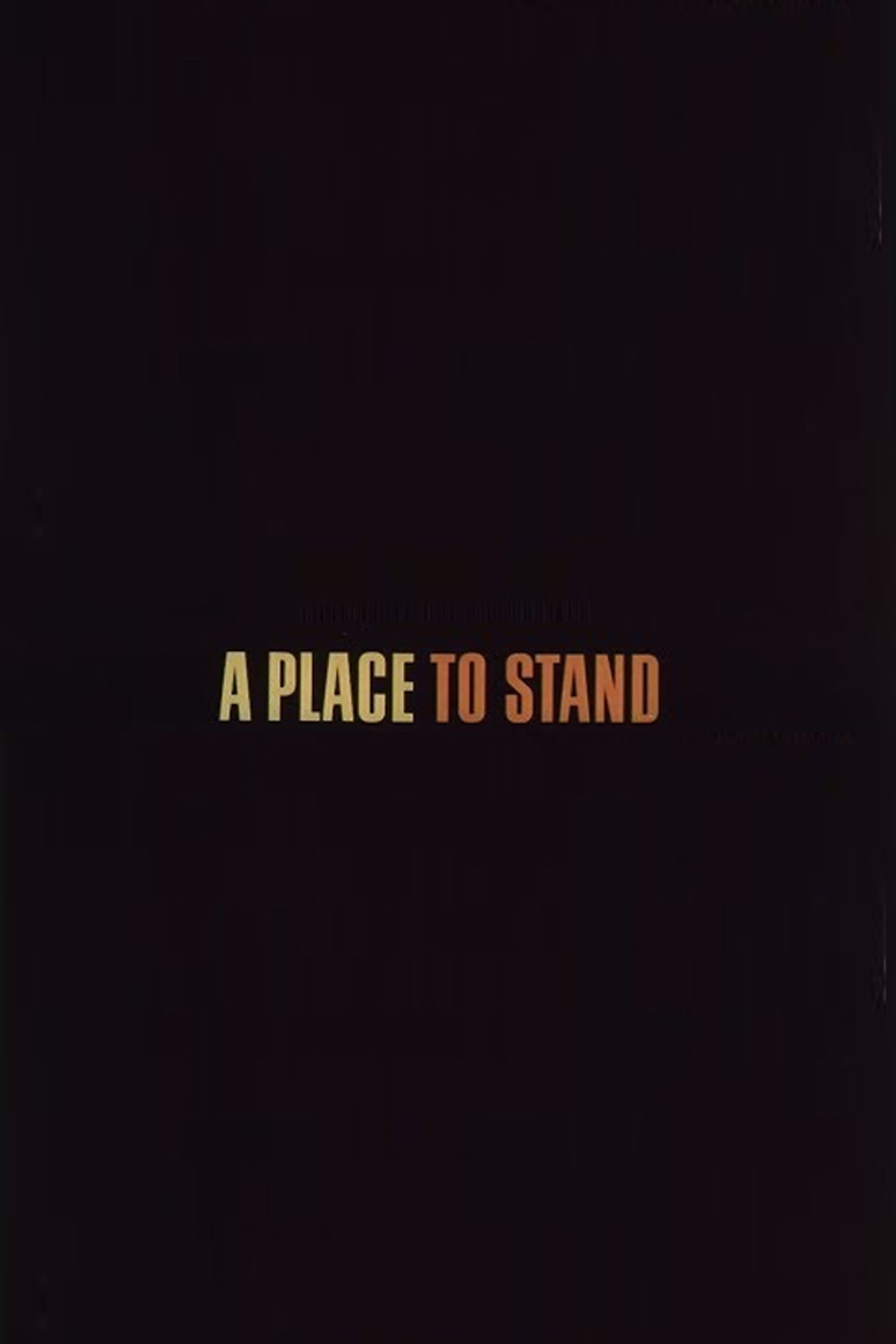 A Place to Stand