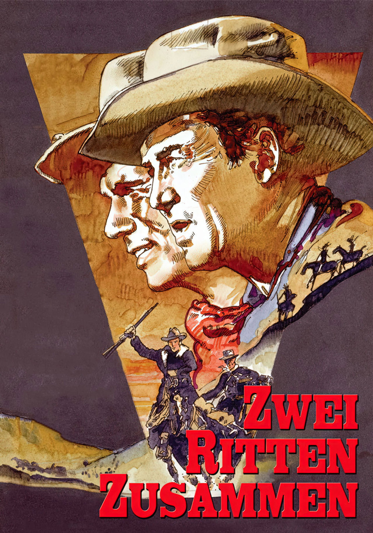 Zwei ritten zusammen