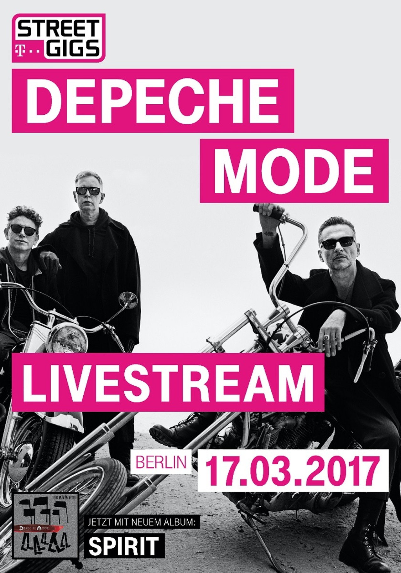 Depeche Mode - Telekom Street Gigs filmaffisch