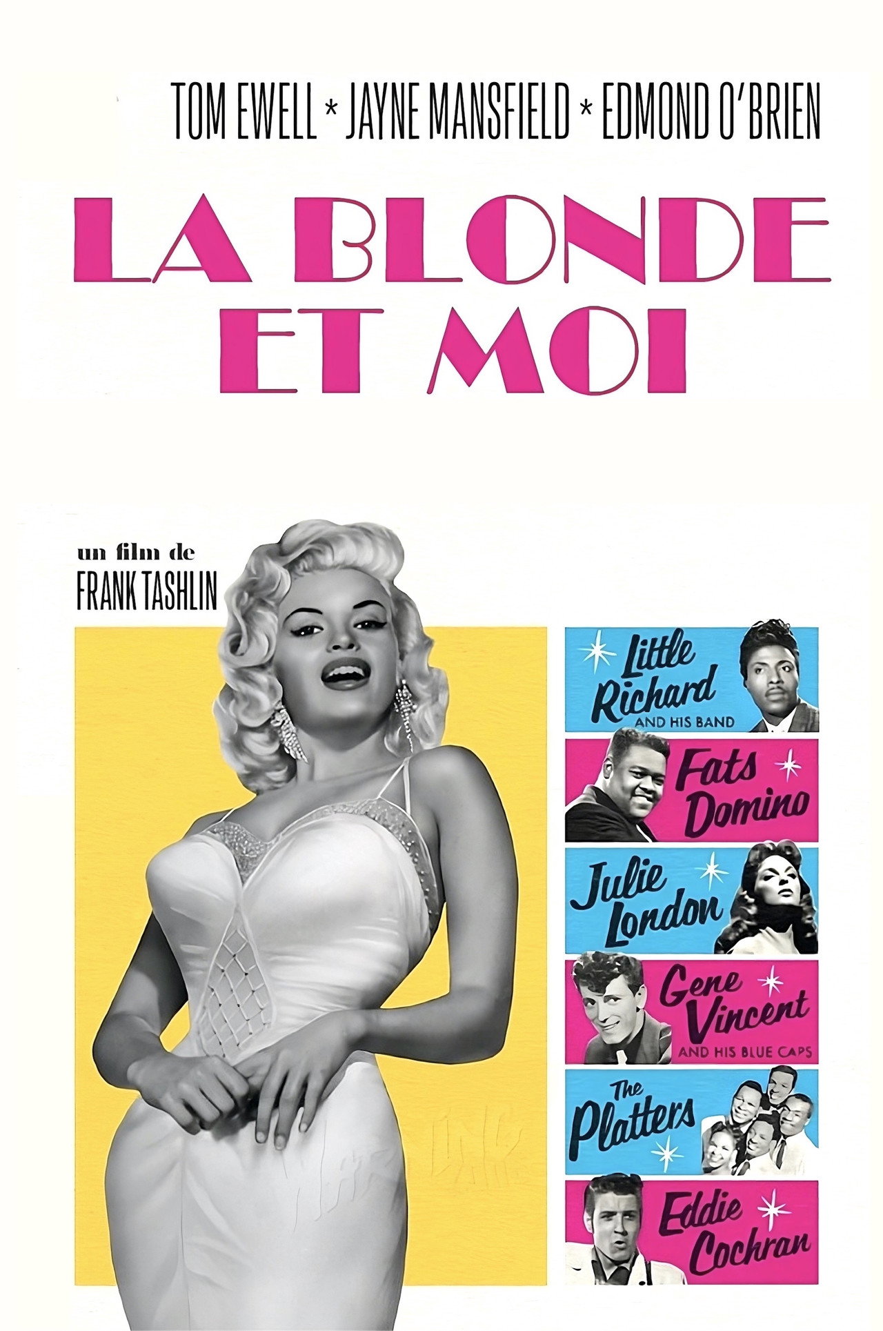 La Blonde et moi poster