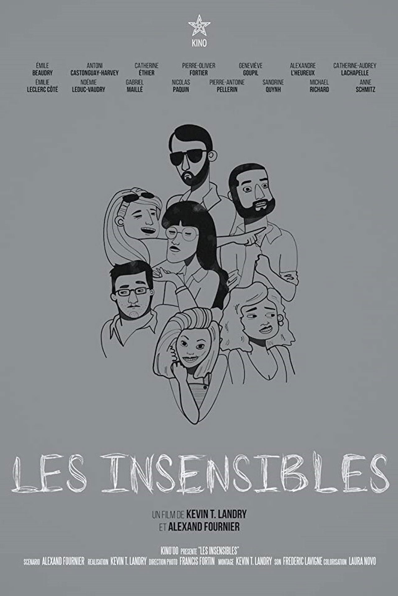 Les Insensibles Backdrop