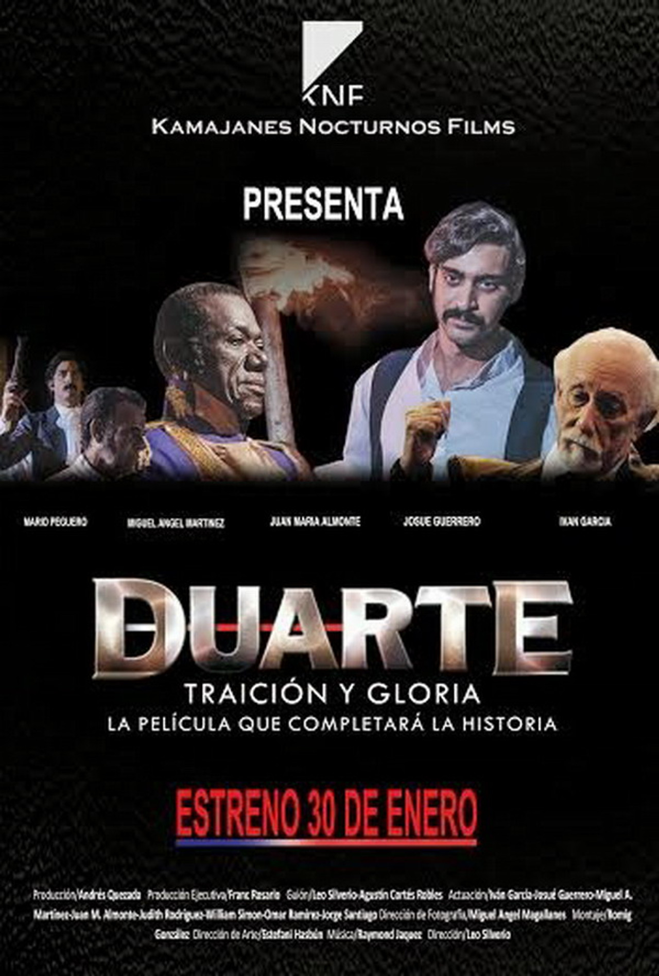 Duarte, Traición y Gloria Backdrop