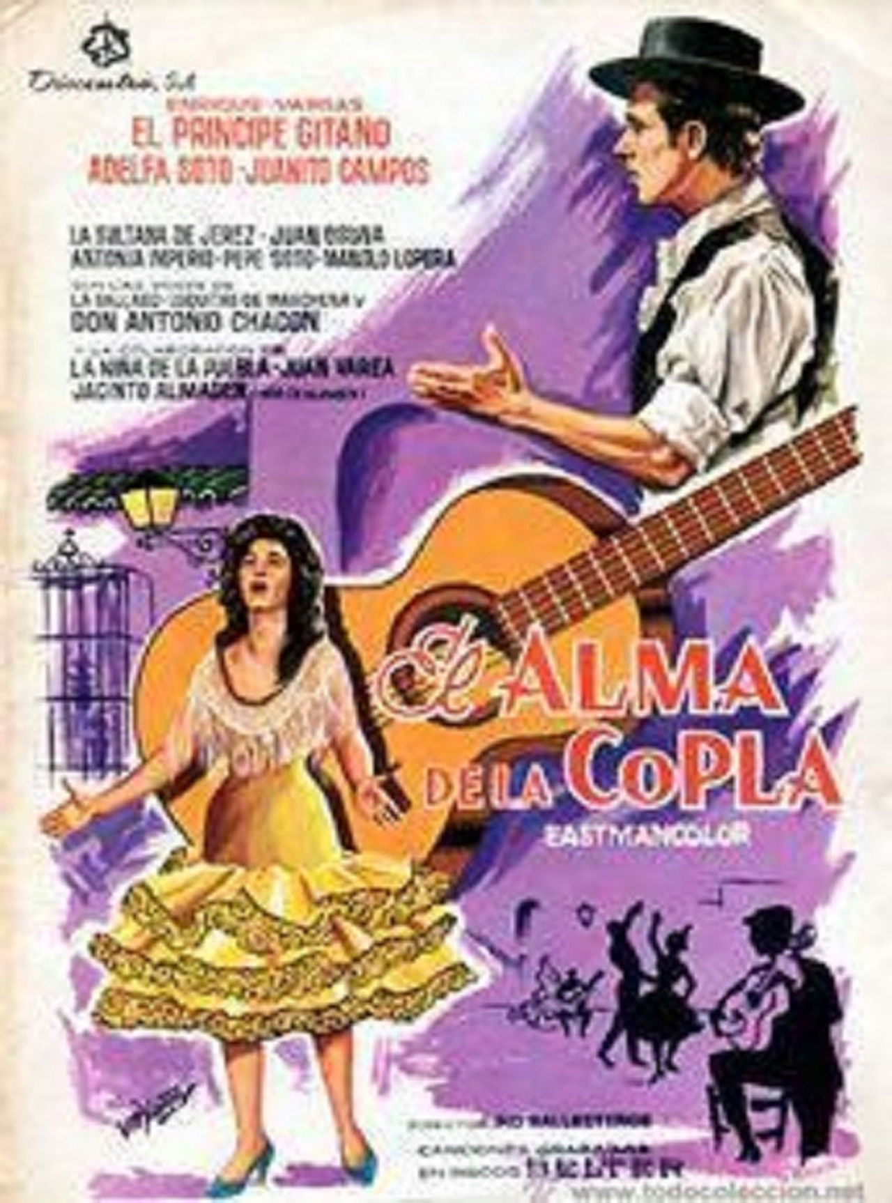 El alma de la copla Backdrop