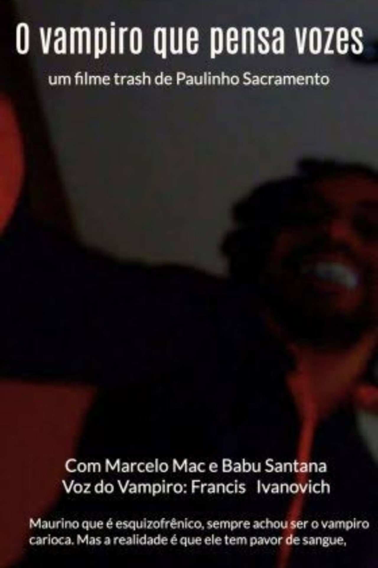 O Vampiro Que Pensa Vozes Backdrop