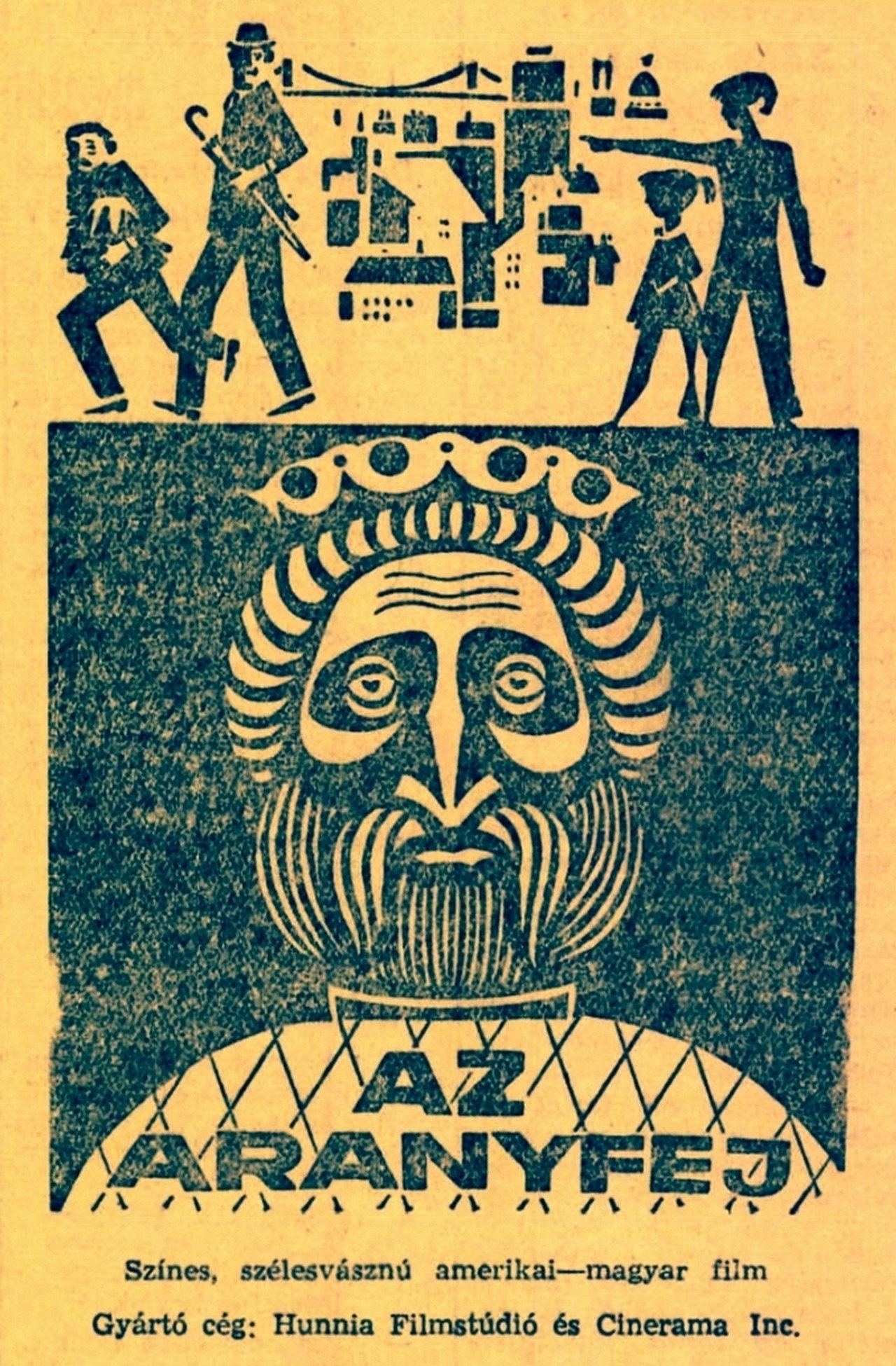 Az aranyfej – plakát 3