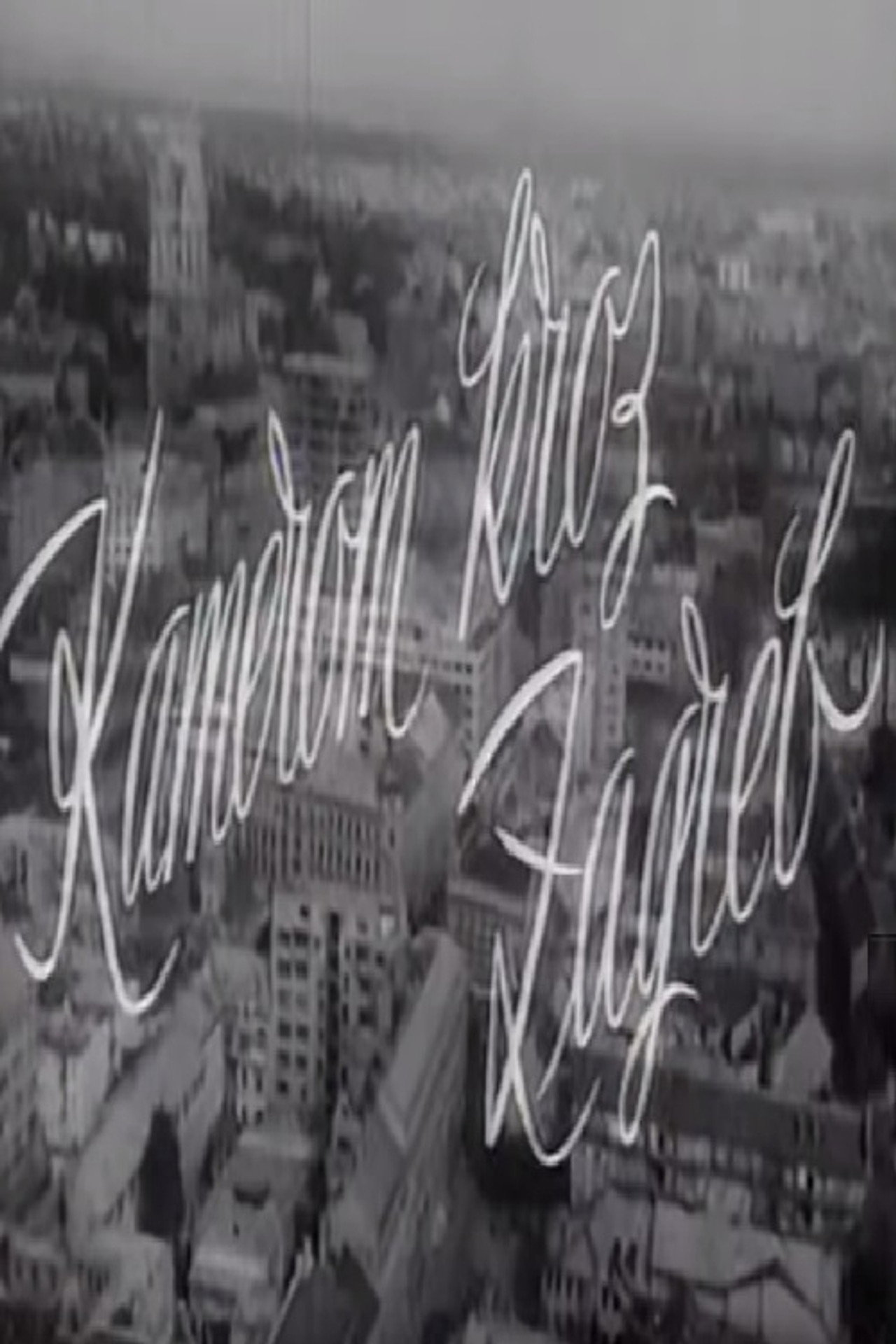 Kamerom kroz Zagreb filmaffisch