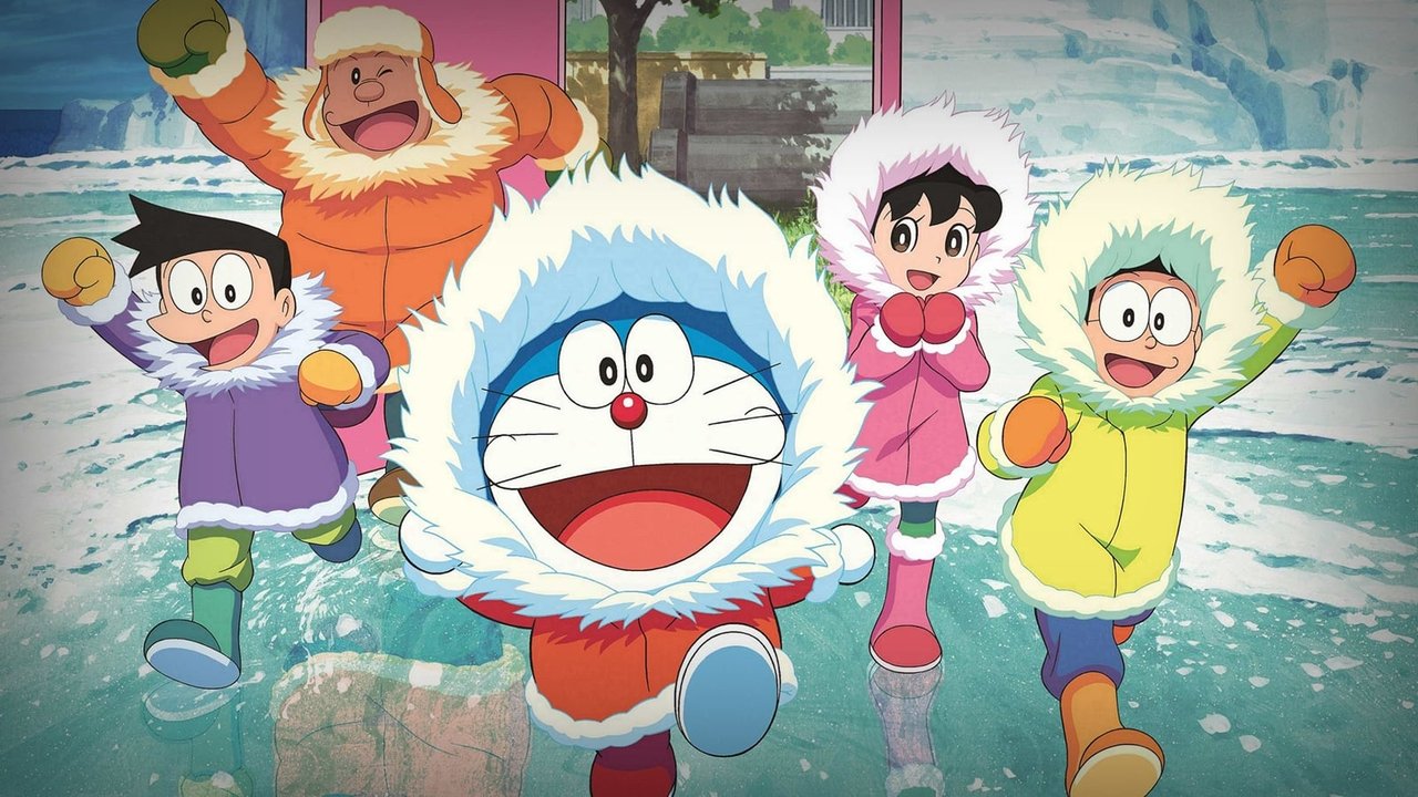 Scen från Doraemon: Nobita's Great Adventure in the Antarctic Kachi Kochi