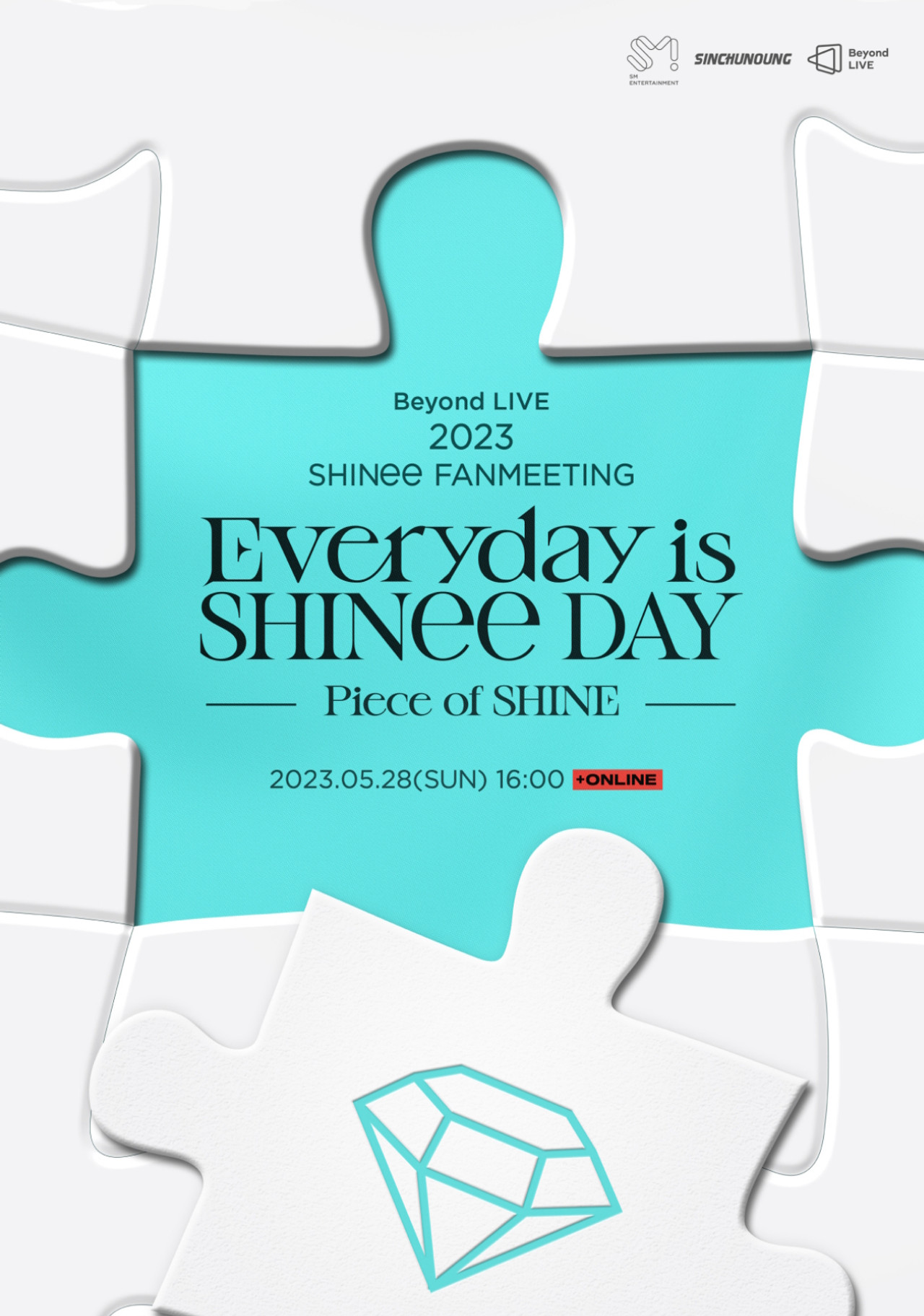 2023 SHINee FANMEETING ‘Everyday is SHINee DAY’ : [Piece of SHINE] Backdrop