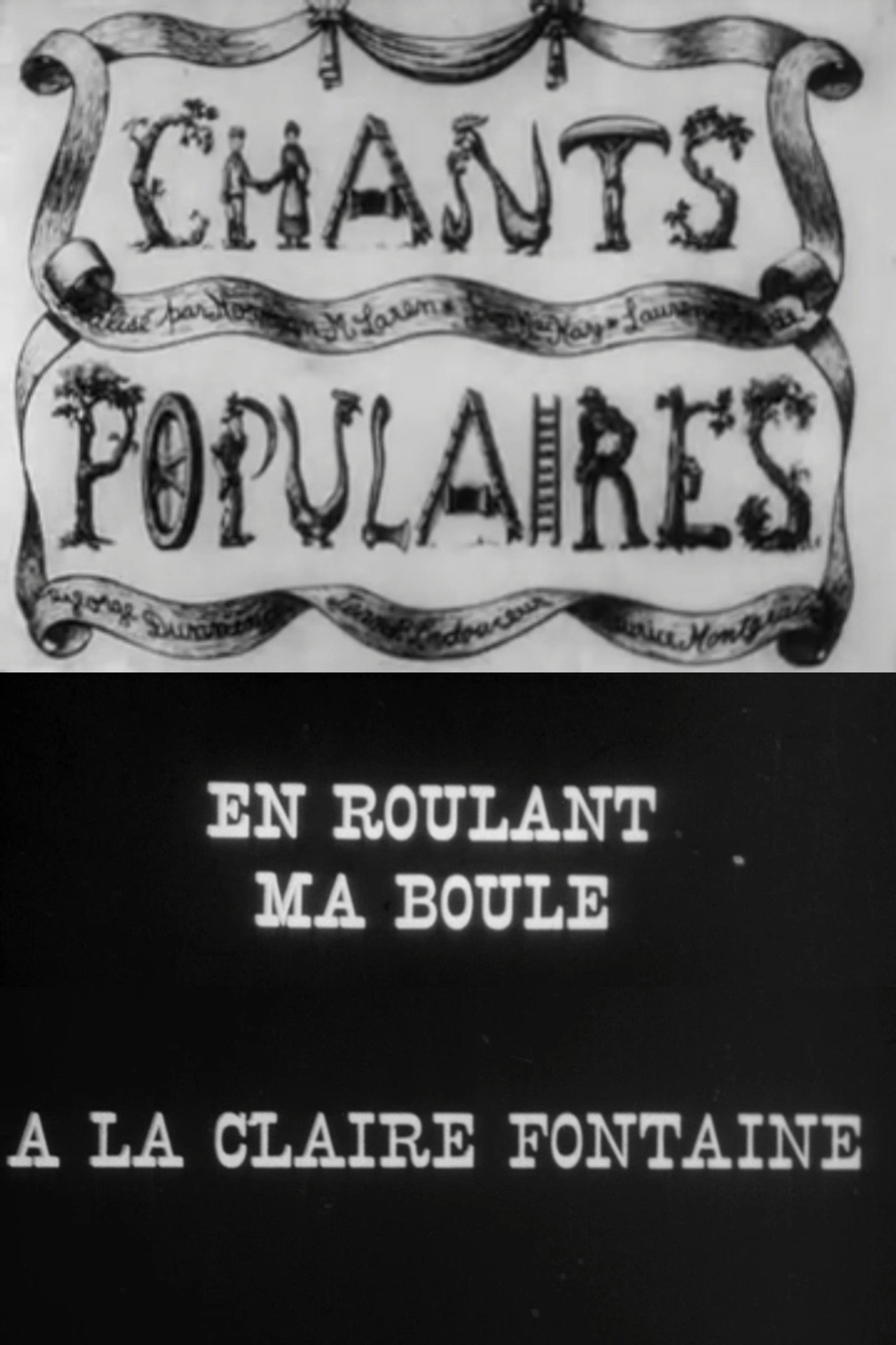 Chants populaires nº 1 Backdrop