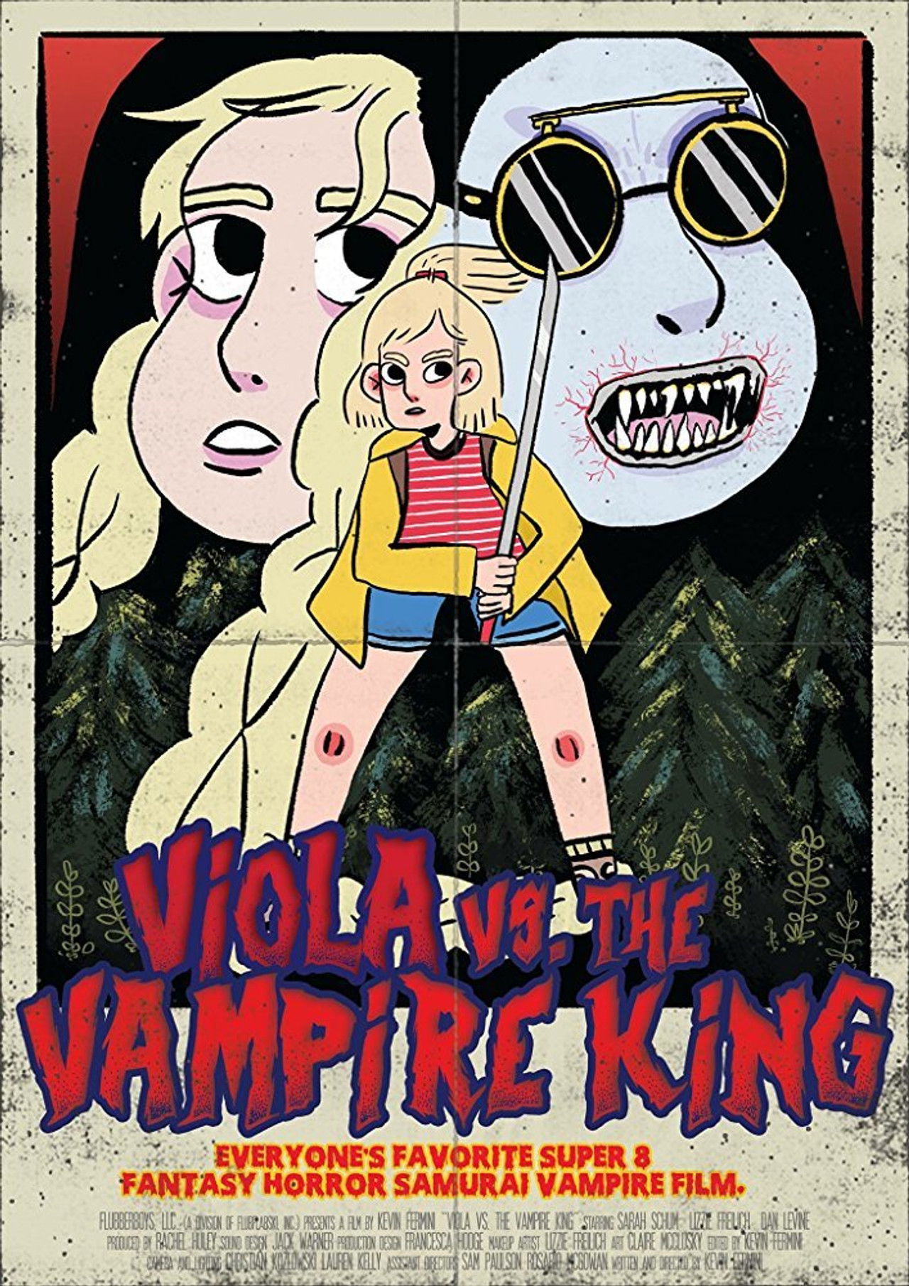 Viola vs. The Vampire King Backdrop