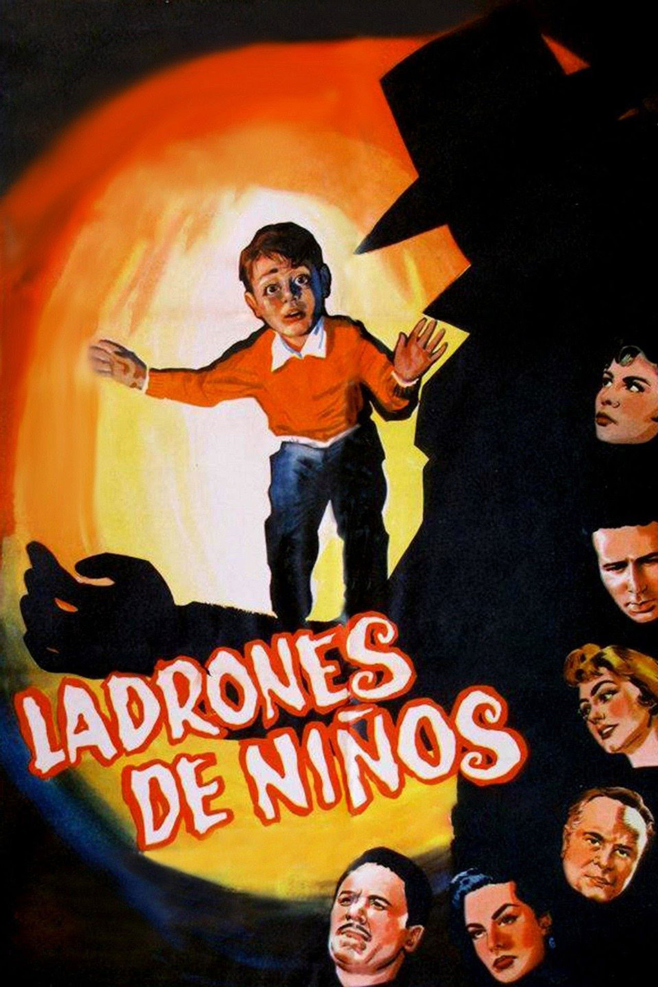 Ladrones de niños Backdrop