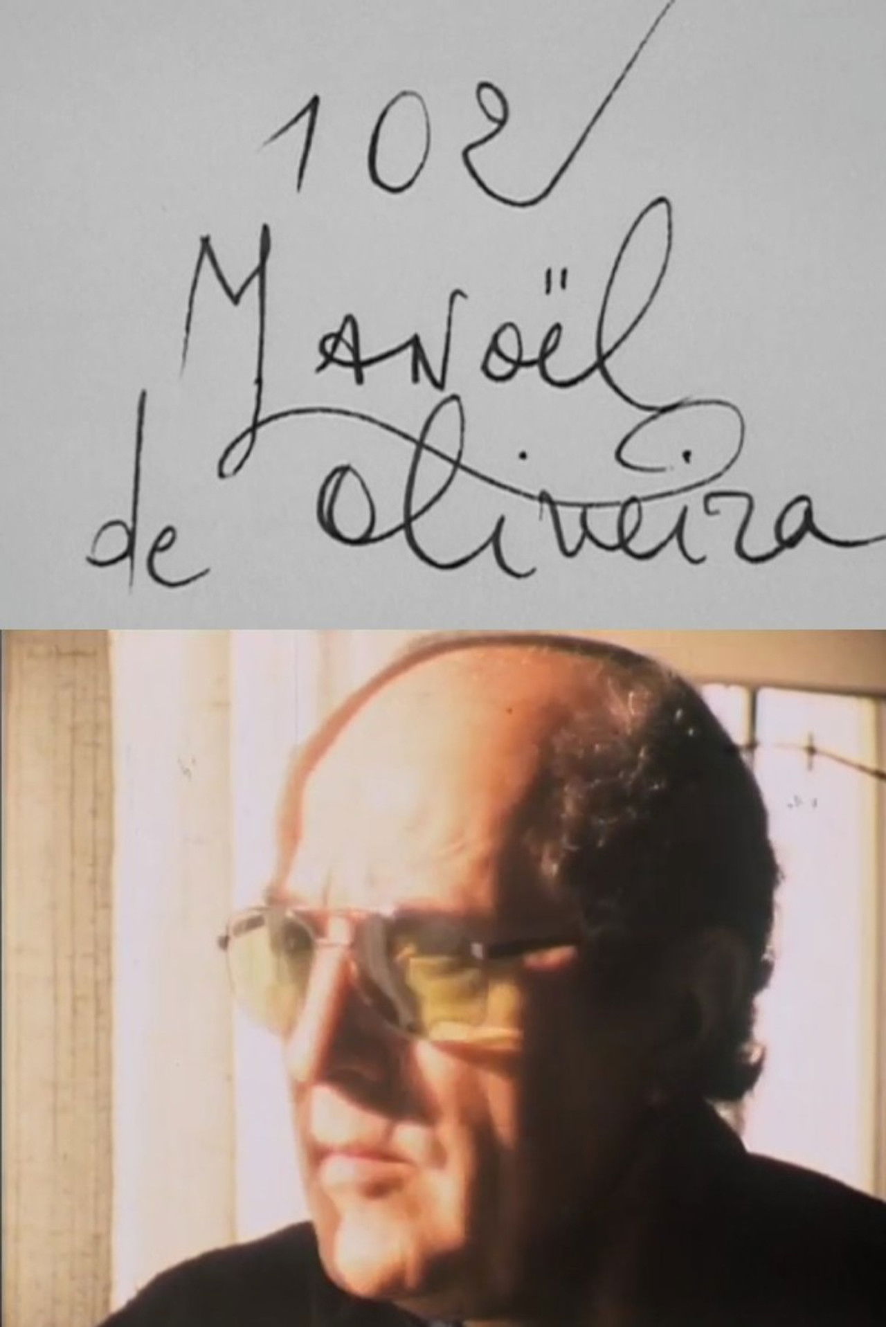 Cinématon n°102 : Manoel de Oliveira Backdrop