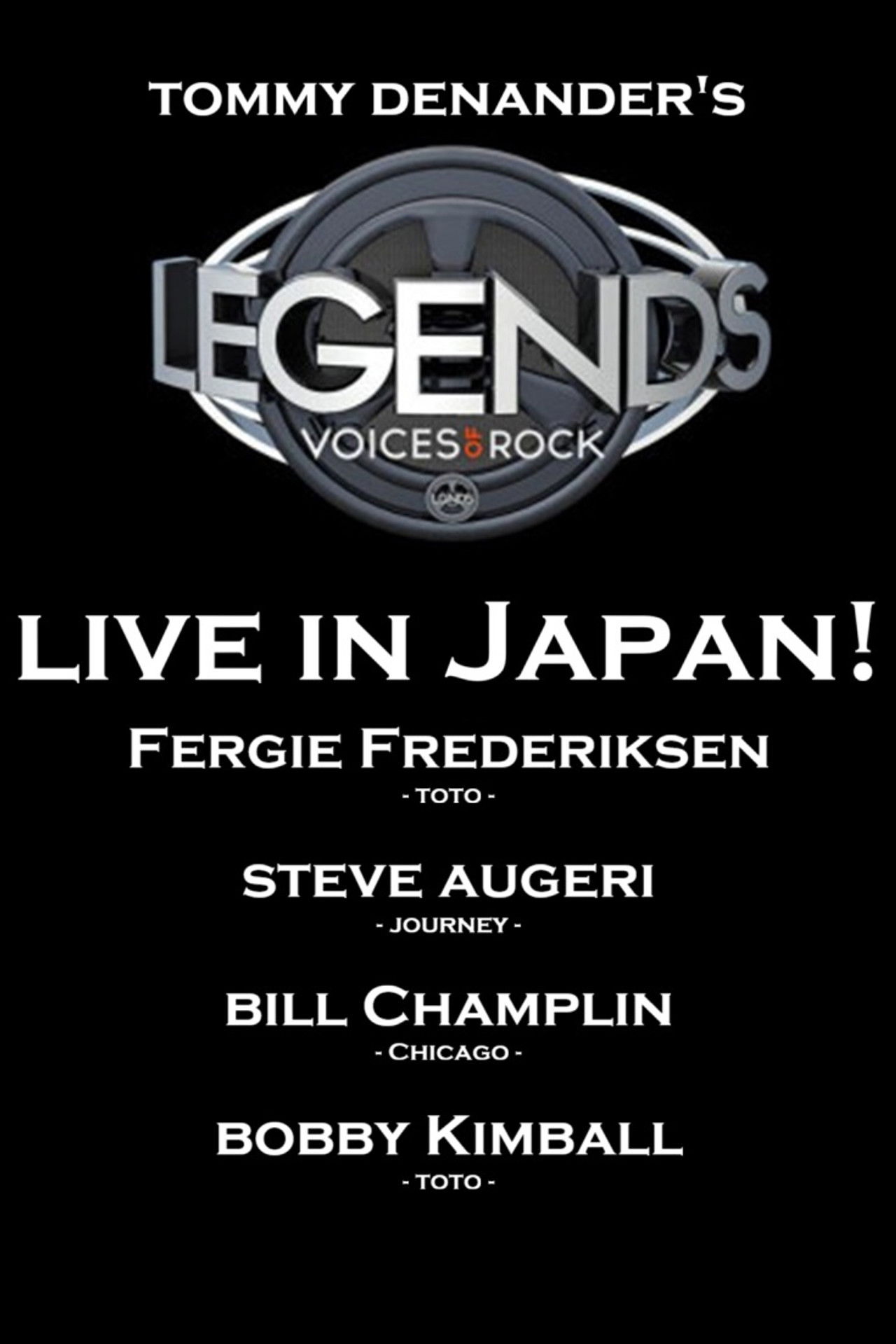 Legends Of Rock: Live In Osaka, Japan Backdrop