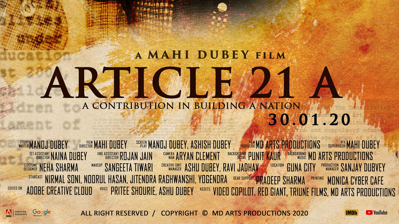 Article 21 A backdrop