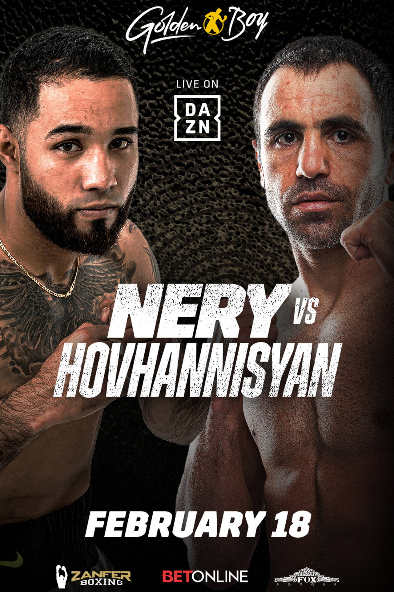 Luis Nery vs. Azat Hovhannisyan filmaffisch