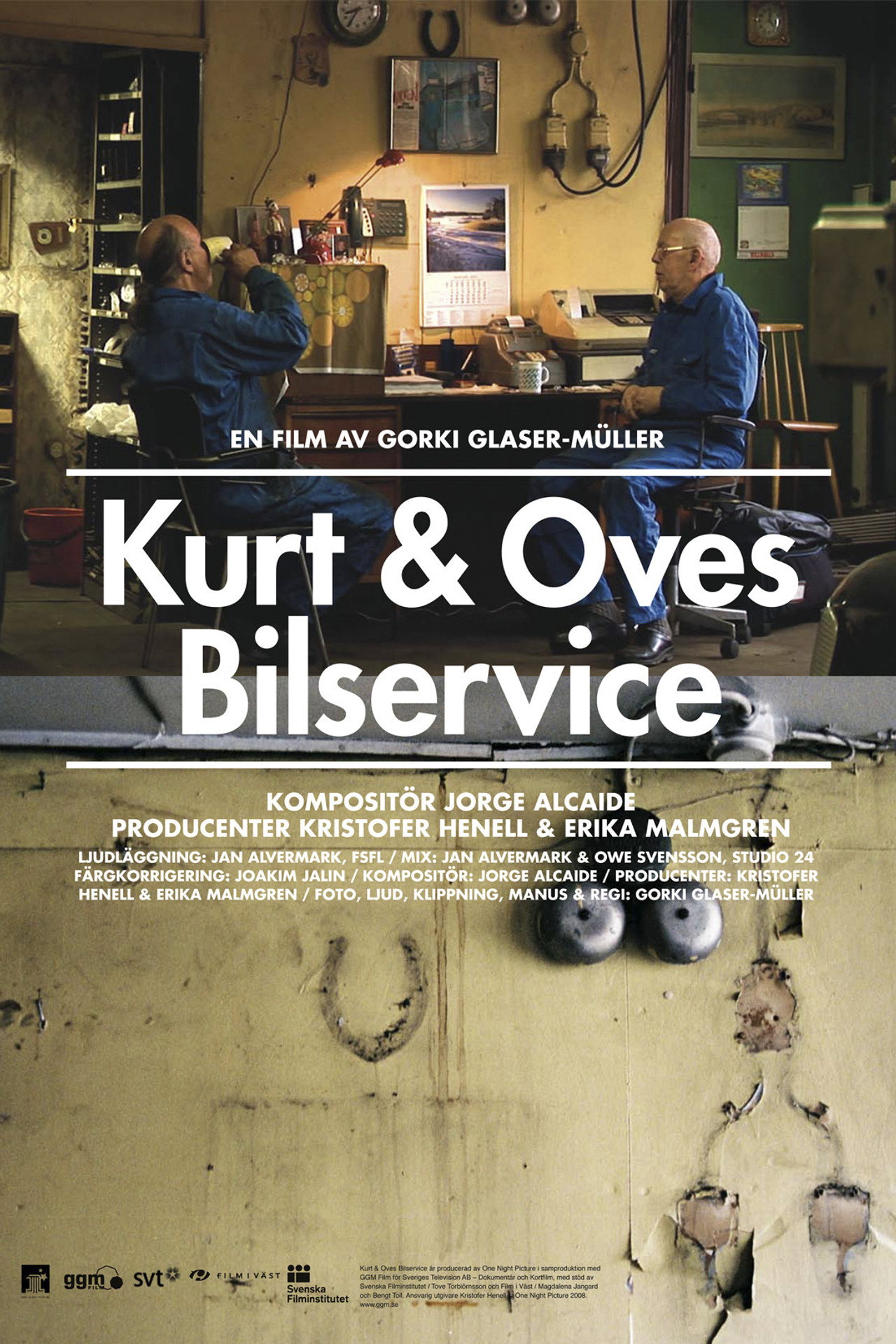 Kurt & Oves Bilservice filmaffisch