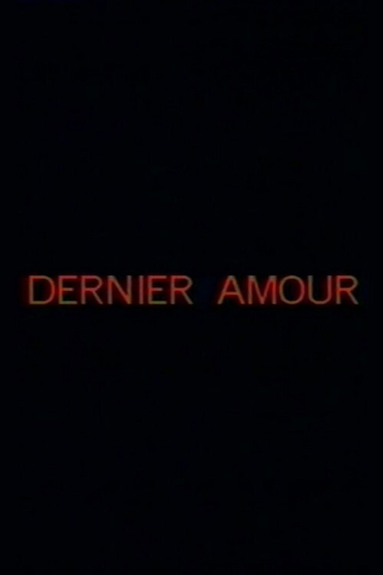 Dernier amour Backdrop