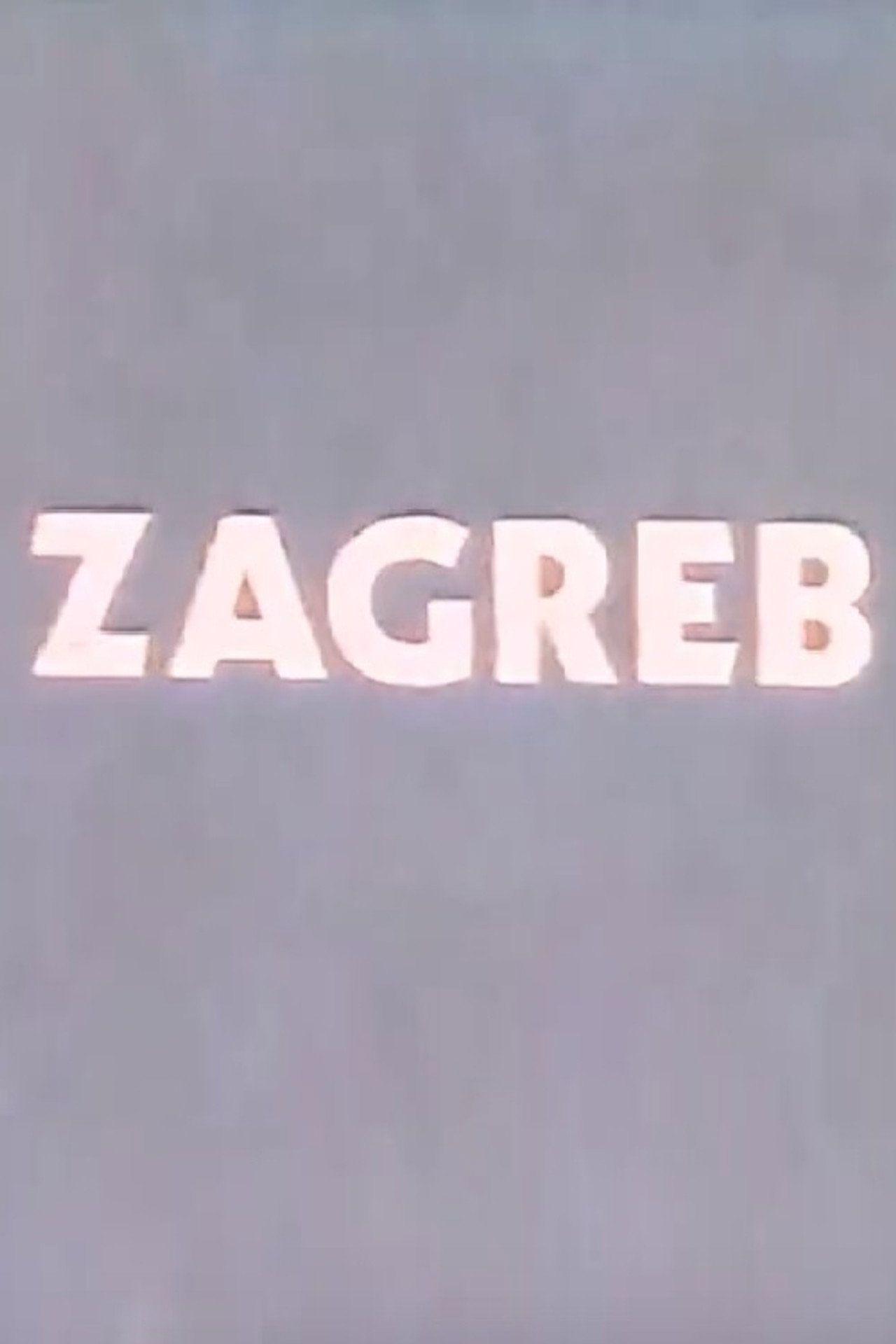 Zagreb filmaffisch