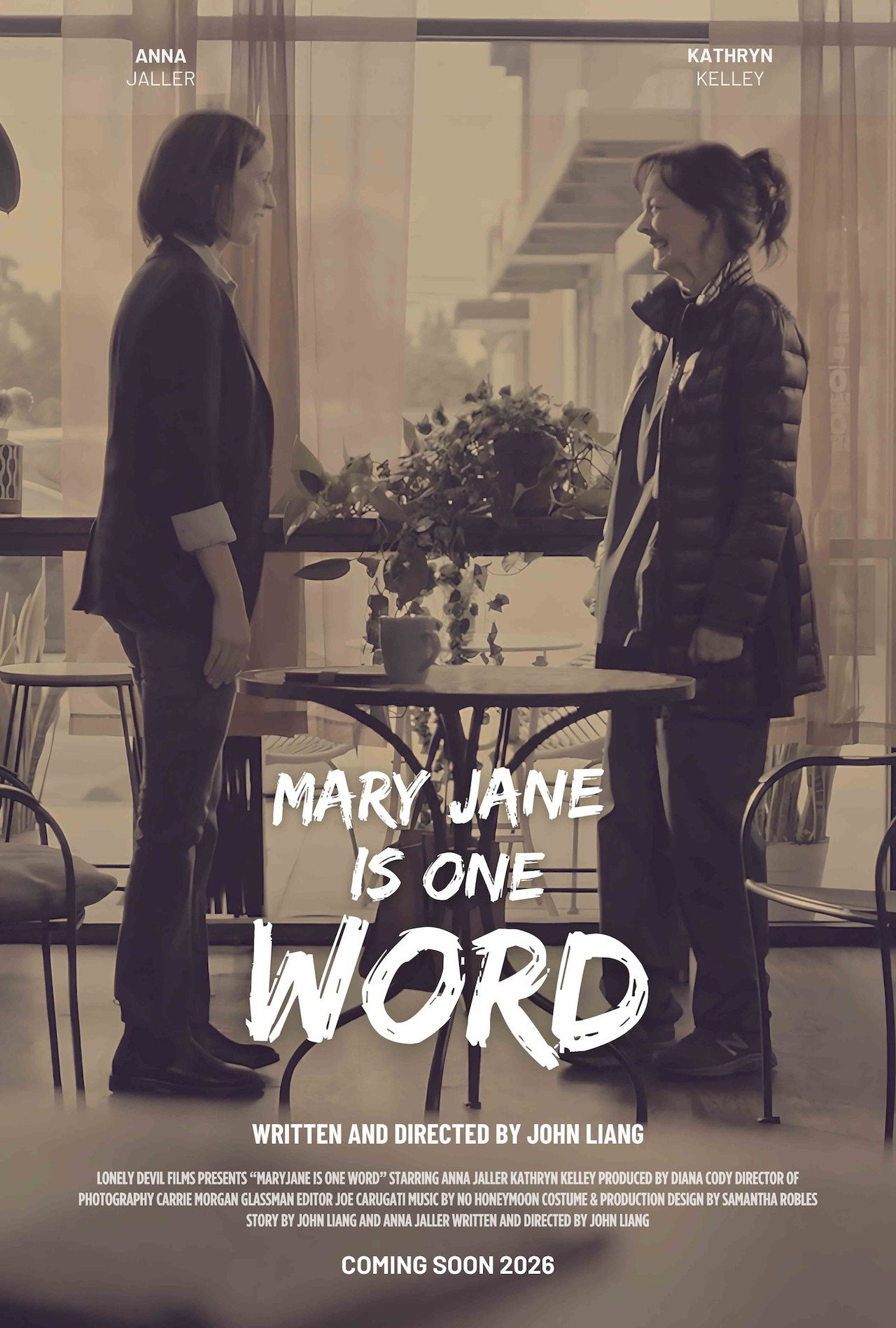 Maryjane Is One Word Backdrop