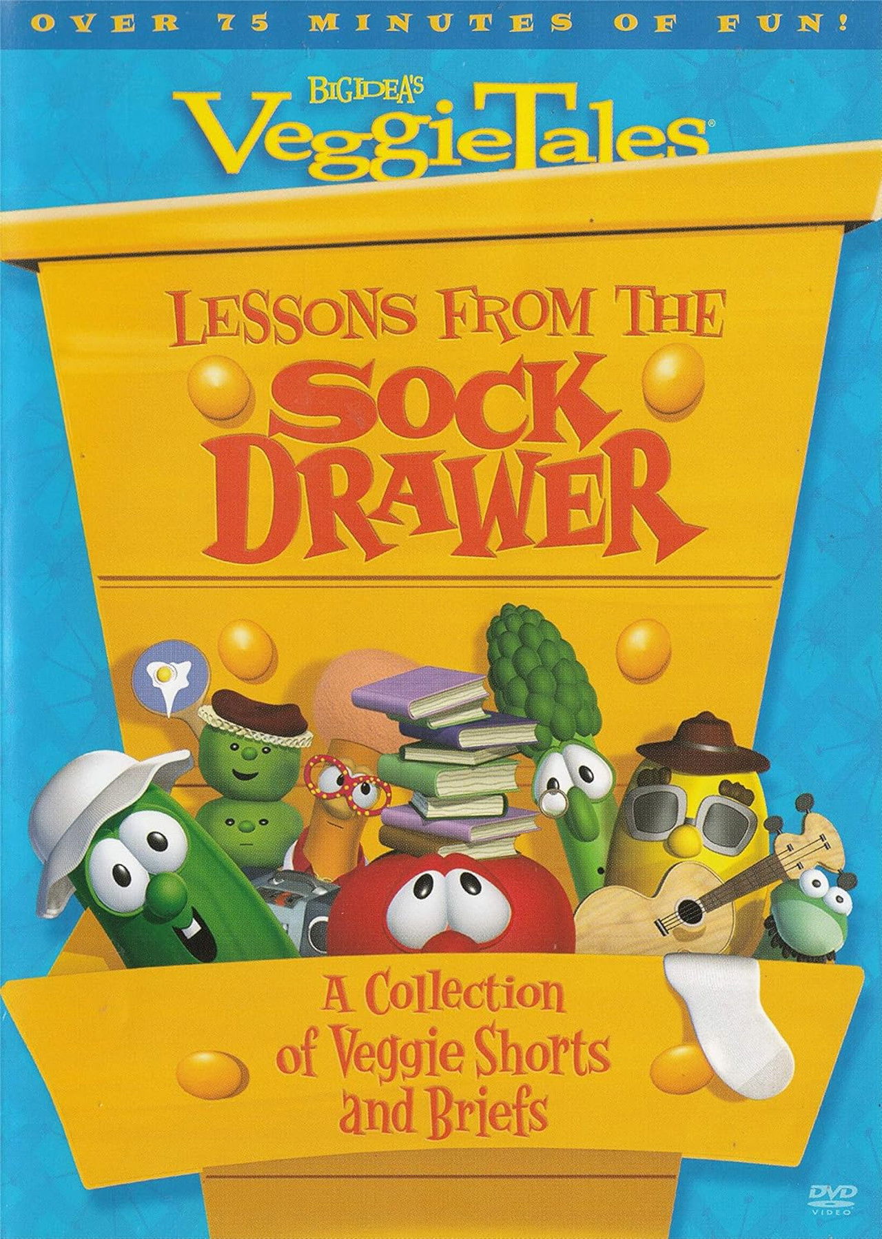 VeggieTales: Lessons from the Sock Drawer Backdrop