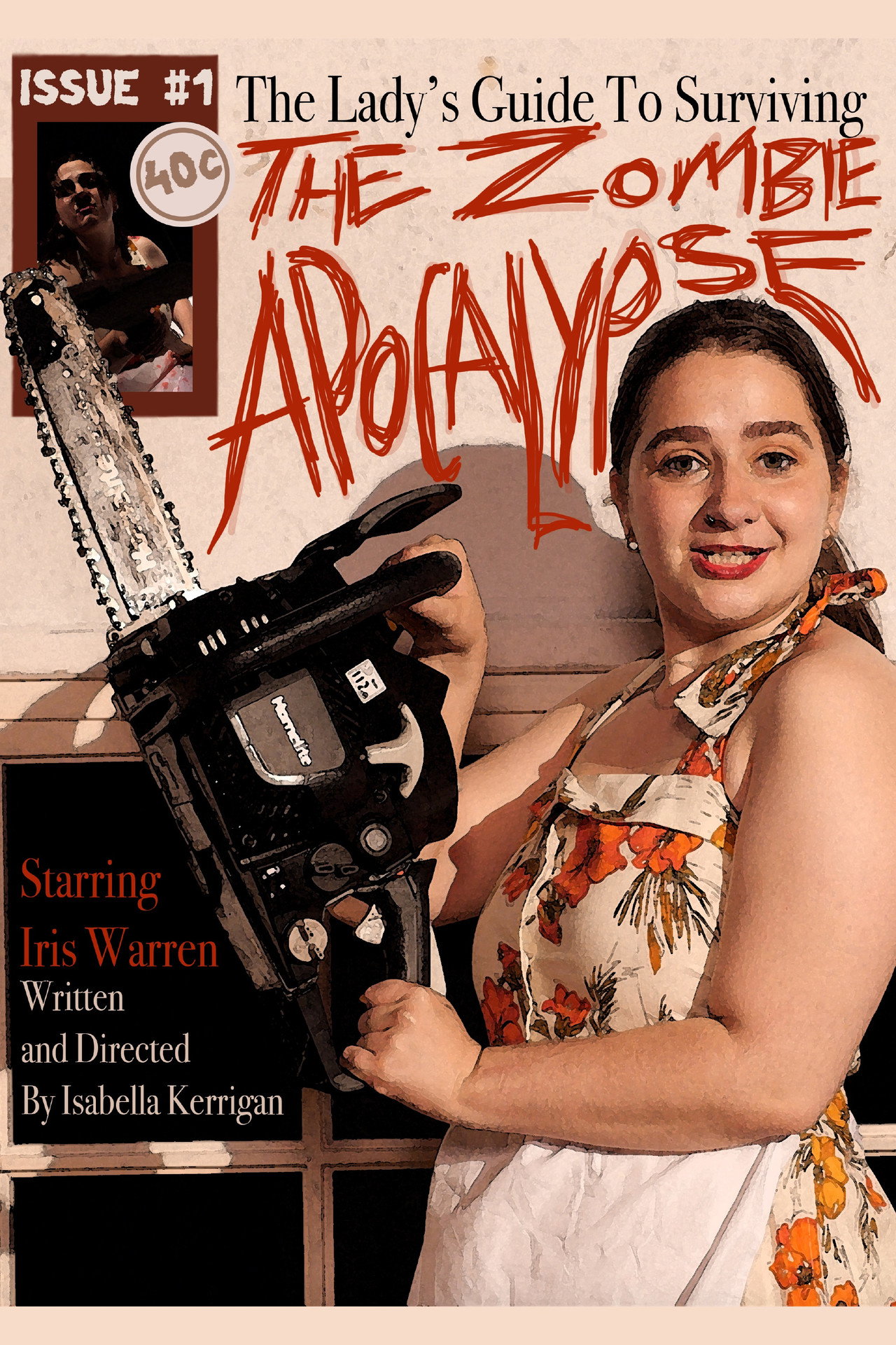 The Lady's Guide To Surviving The Zombie Apocalypse filmaffisch