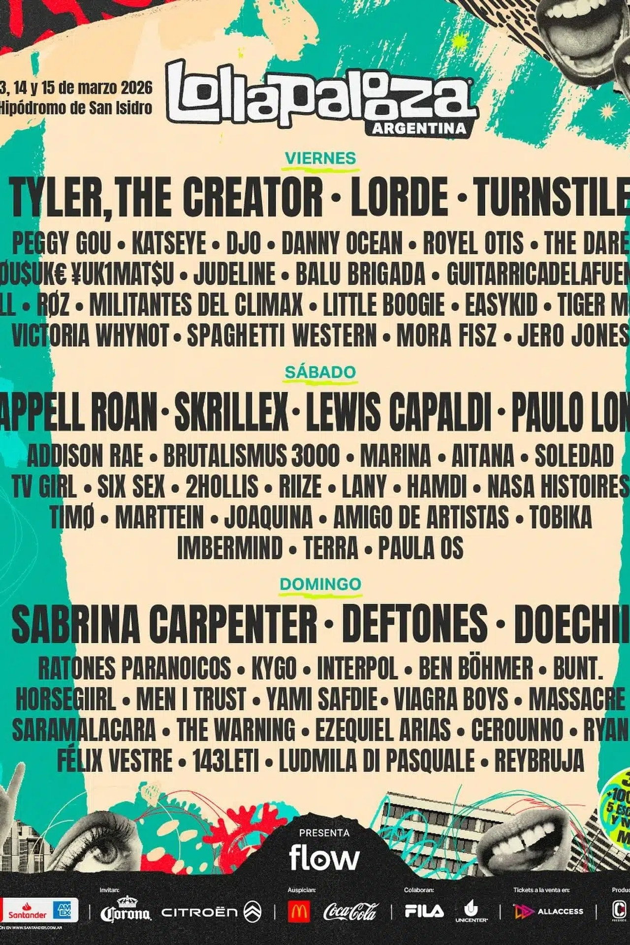 MARINA: Lollapalooza Argentina Backdrop