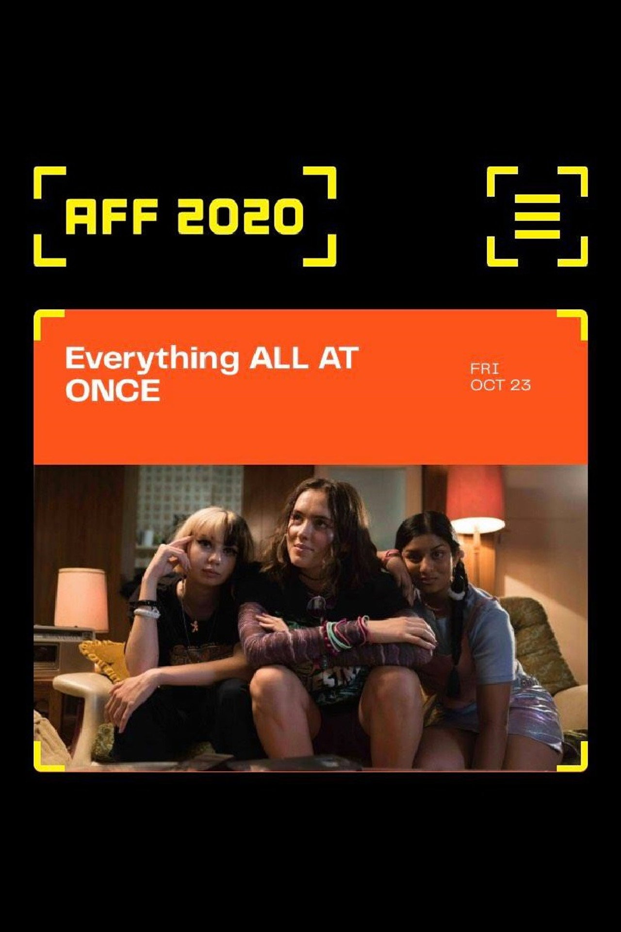Everything ALL AT ONCE filmaffisch
