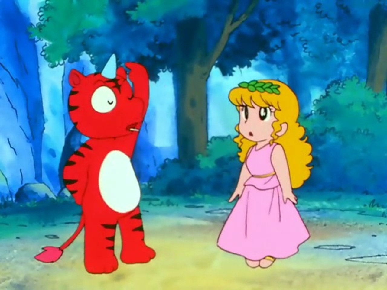 La petite Olympe et les dieux — La corne de la licorne