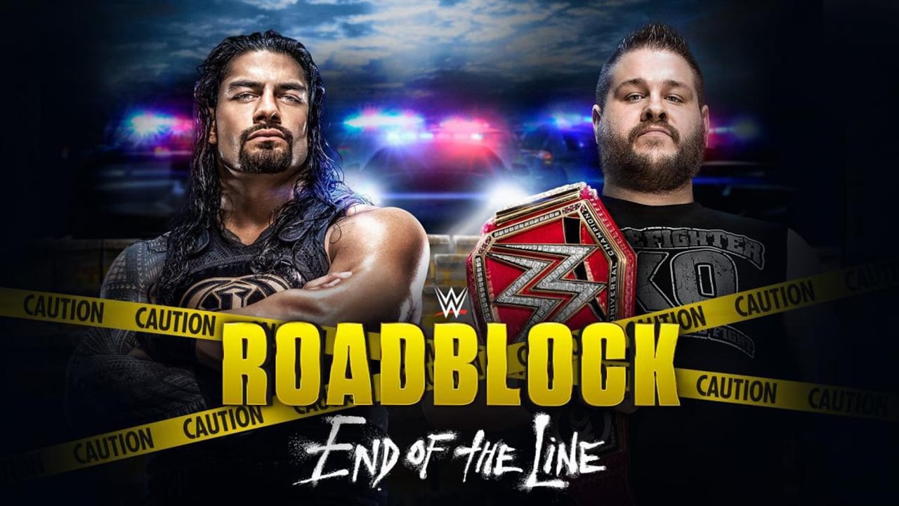 WWE Roadblock 2016 background