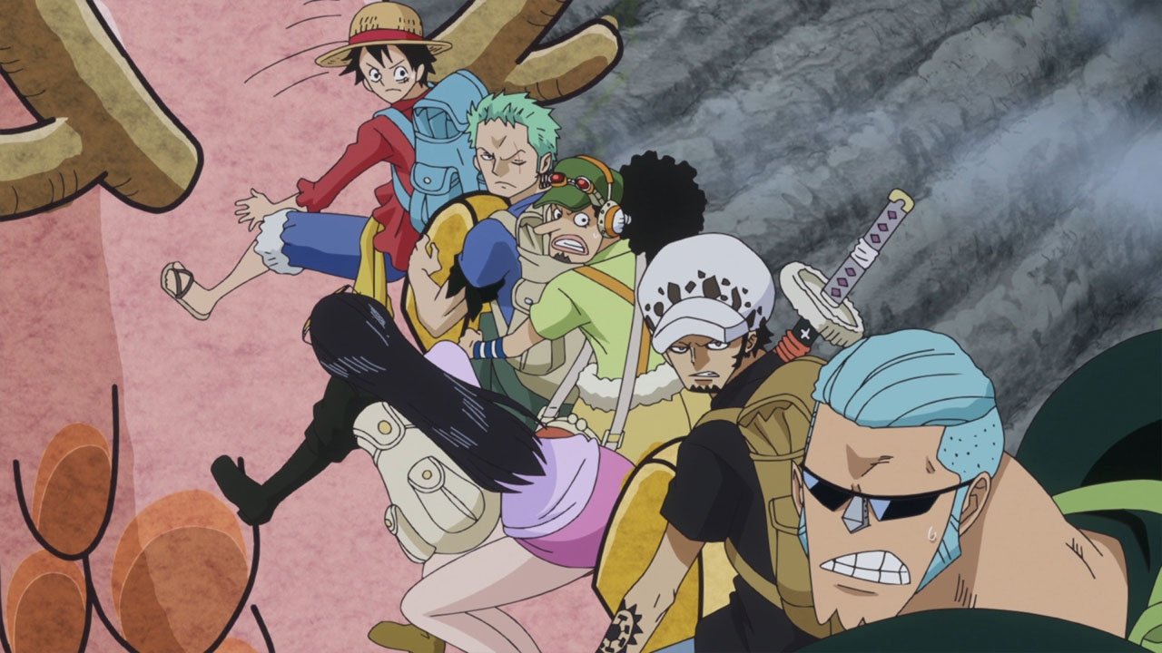 One Piece - Season 18 Episode 753 : A Deadly Elephant Climb - A Great Adventure on the Back of the Giant Elephant!