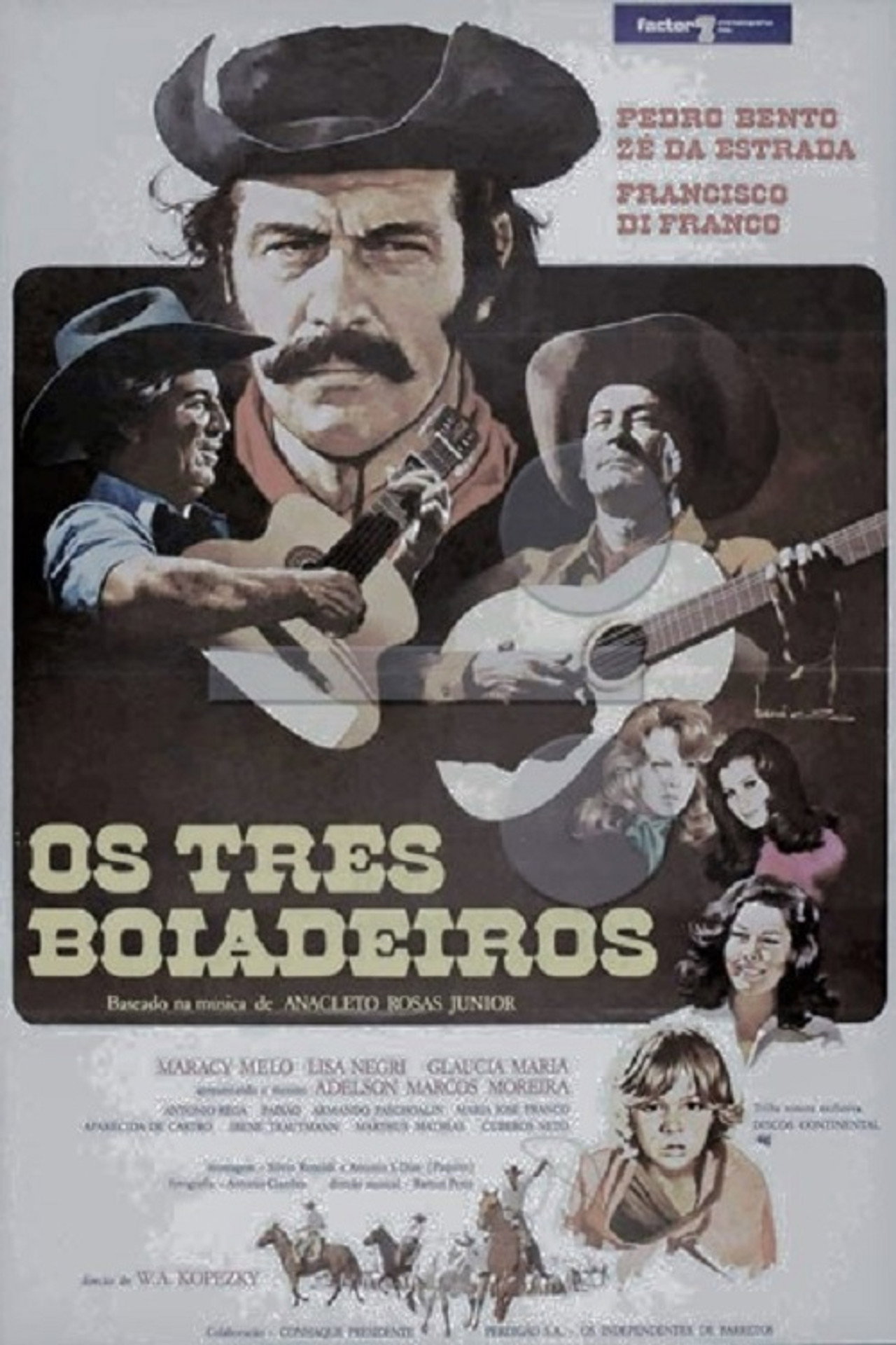 Os Três Boiadeiros filmaffisch
