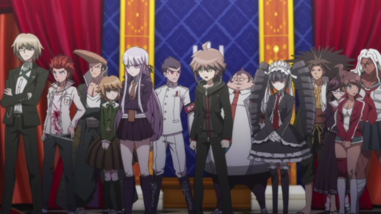 Danganronpa: The Animation background