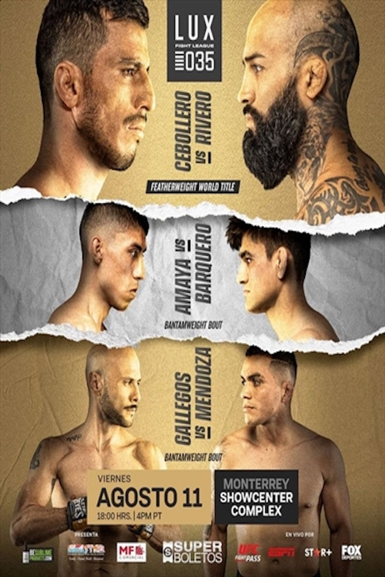 LUX Fight League 35 filmaffisch