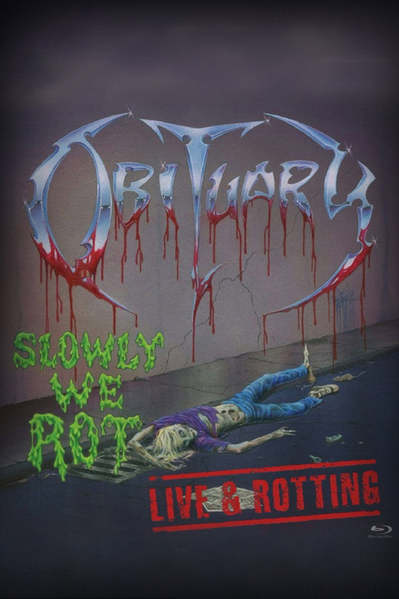 Obituary - Slowly We Rot: Live & Rotting filmaffisch