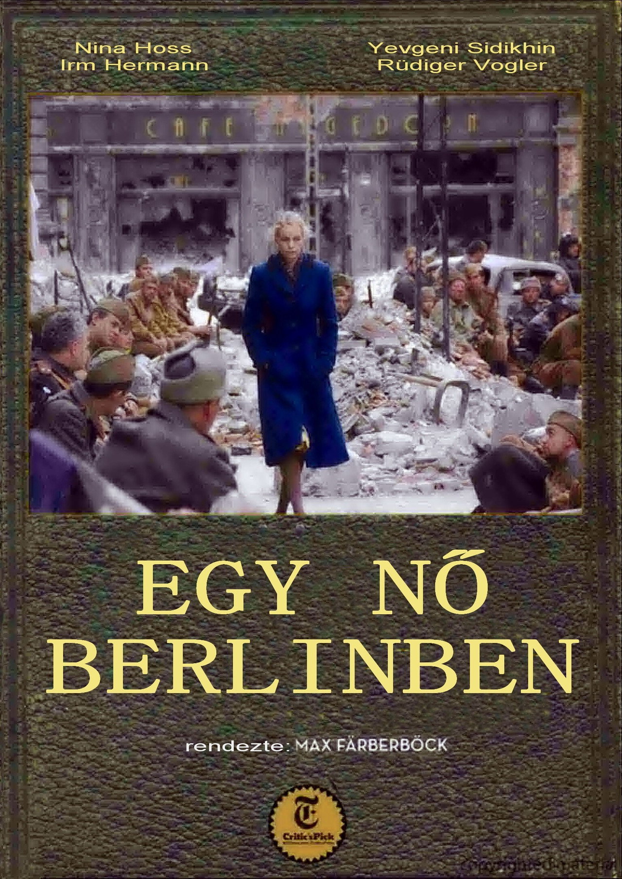 Egy berlini nő - Anonyma – plakát 4