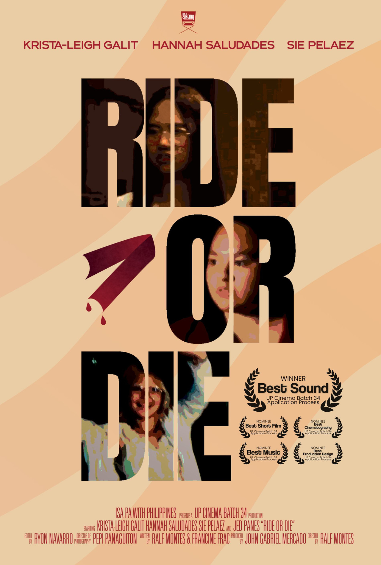 Ride or Die filmaffisch