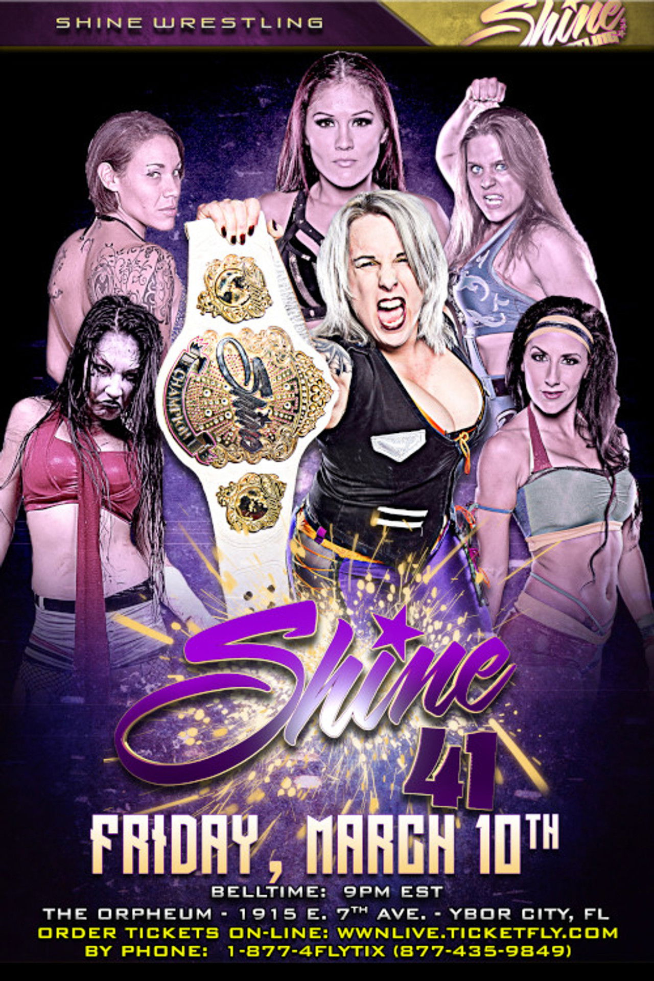SHINE 41 Backdrop