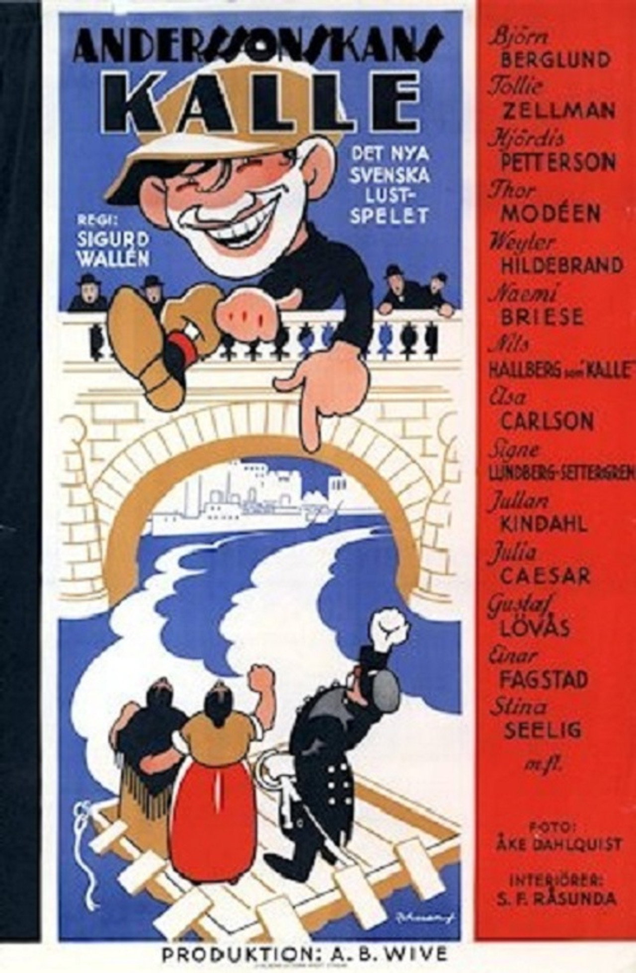 Anderssonskans Kalle filmaffisch