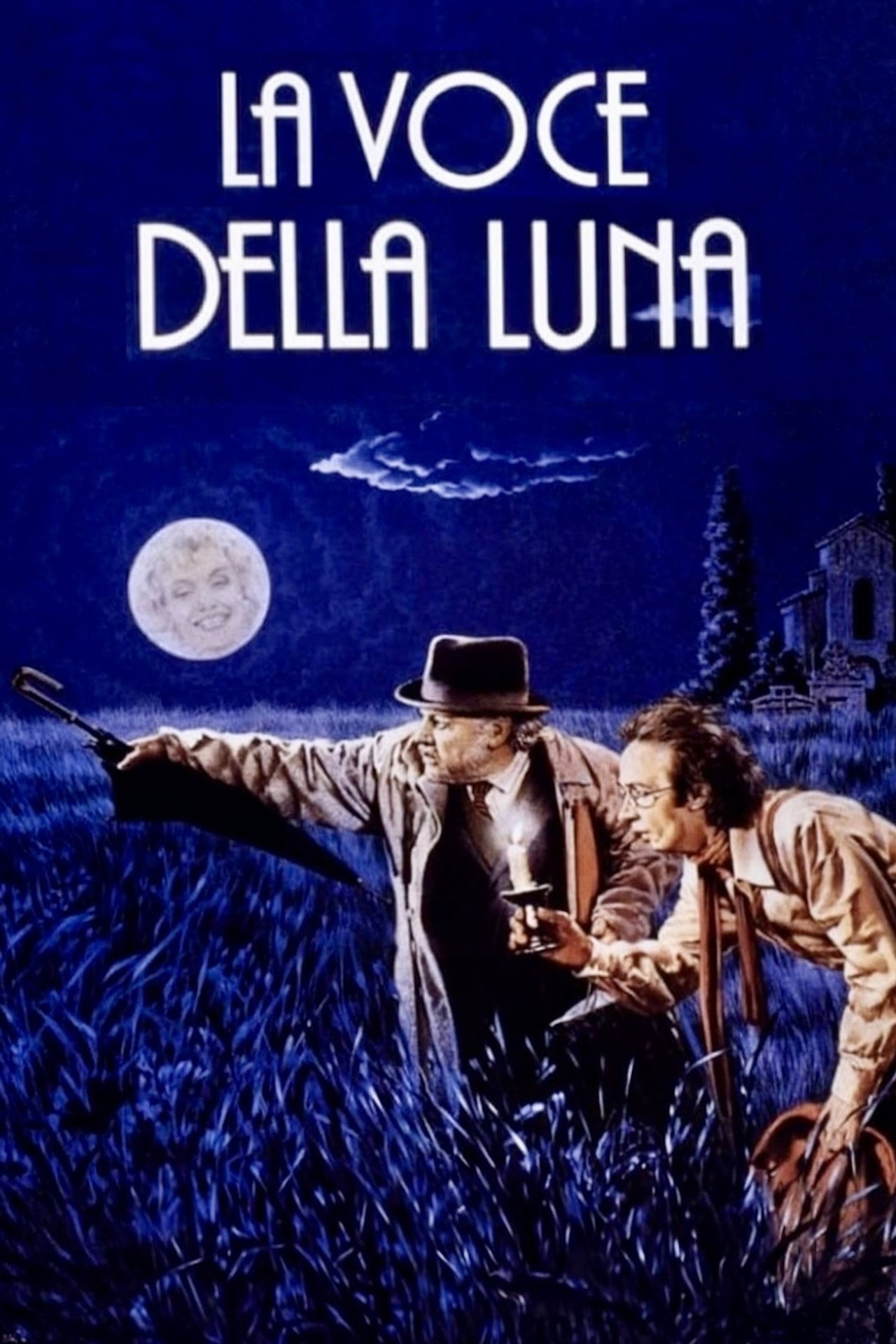 La voce della luna filmaffisch