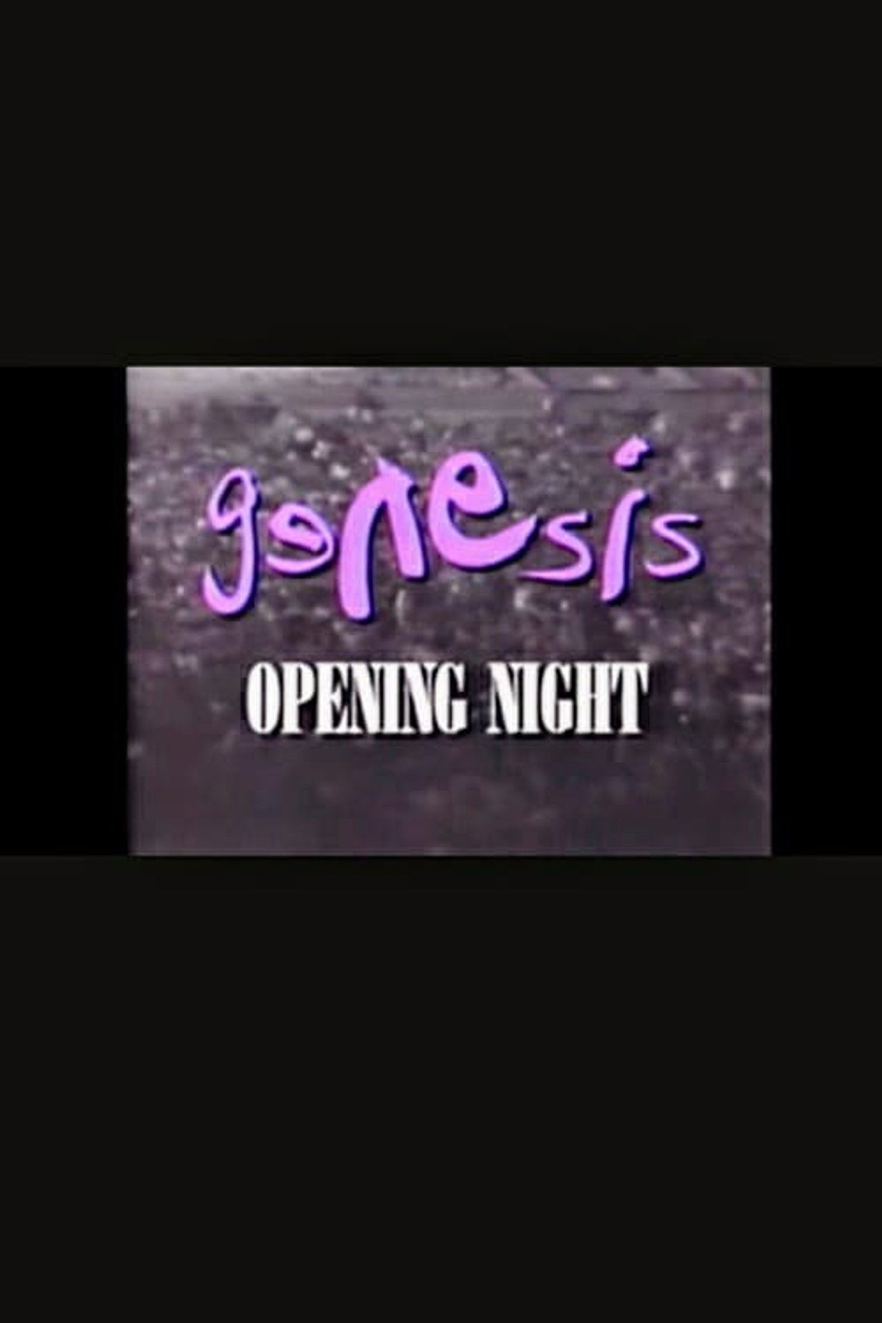 Genesis | Opening Night Backdrop