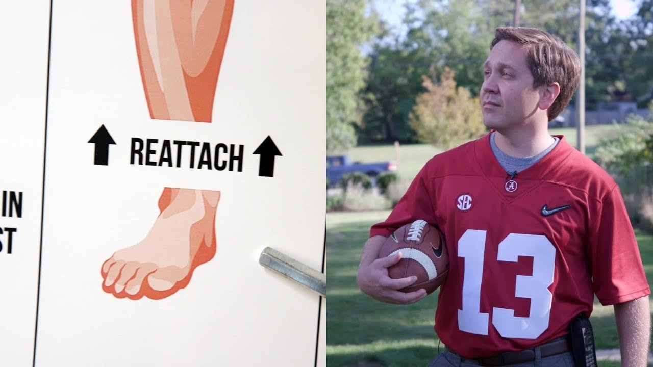 SEC Shorts - Season 6 Episode 17 : Alabama Fan Set to Donate Ankle to Tua