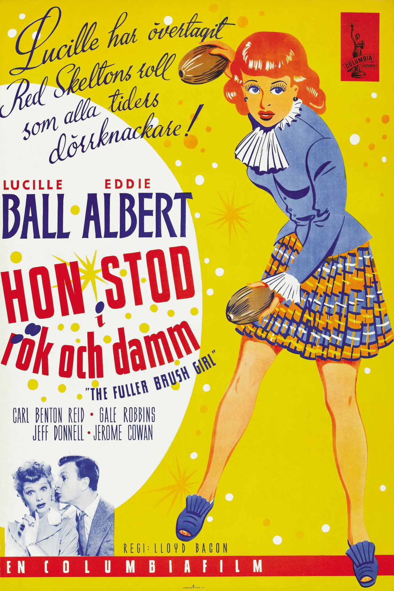 The Fuller Brush Girl filmaffisch