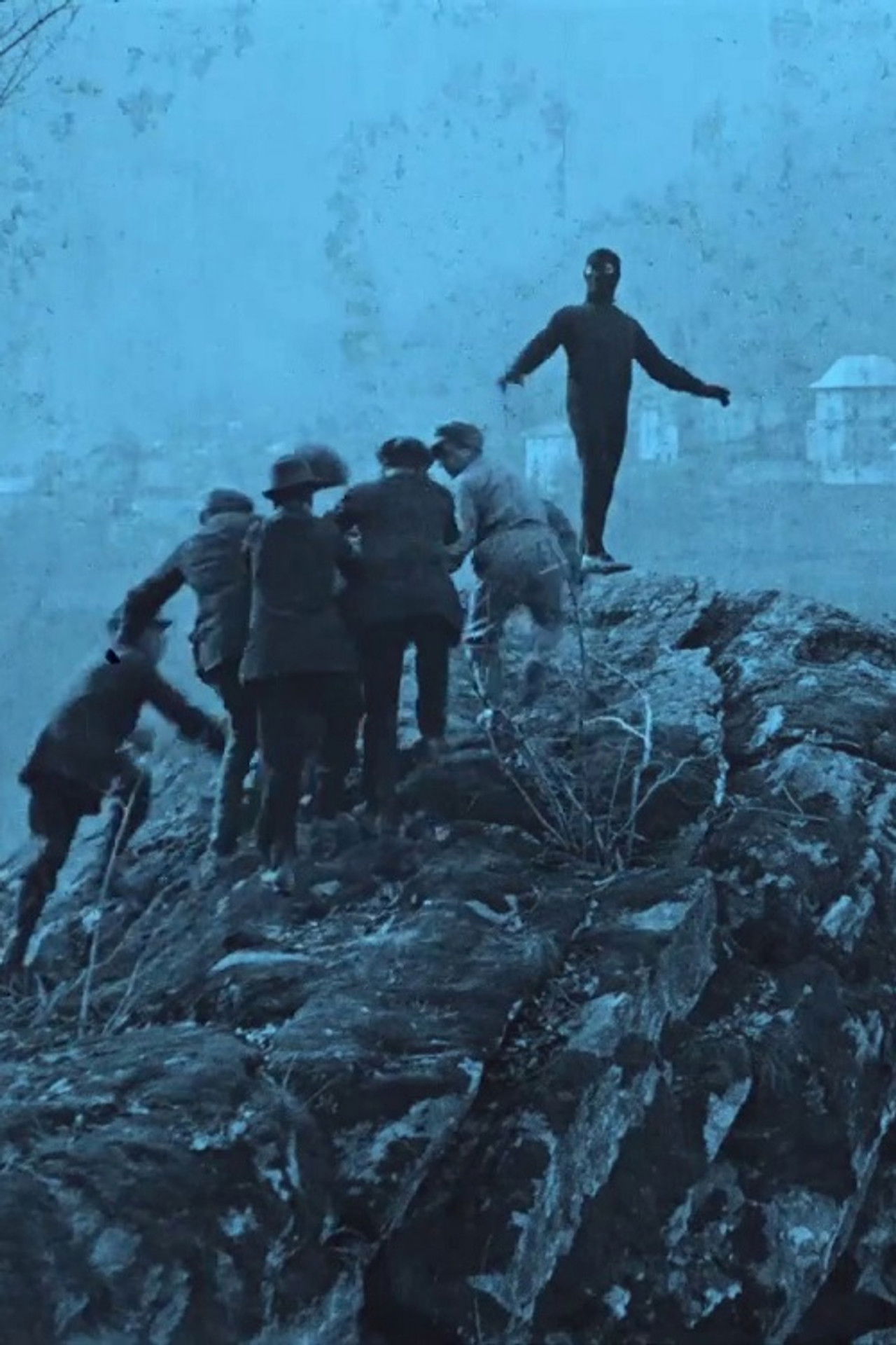 Albertini contra de schorpioen Backdrop