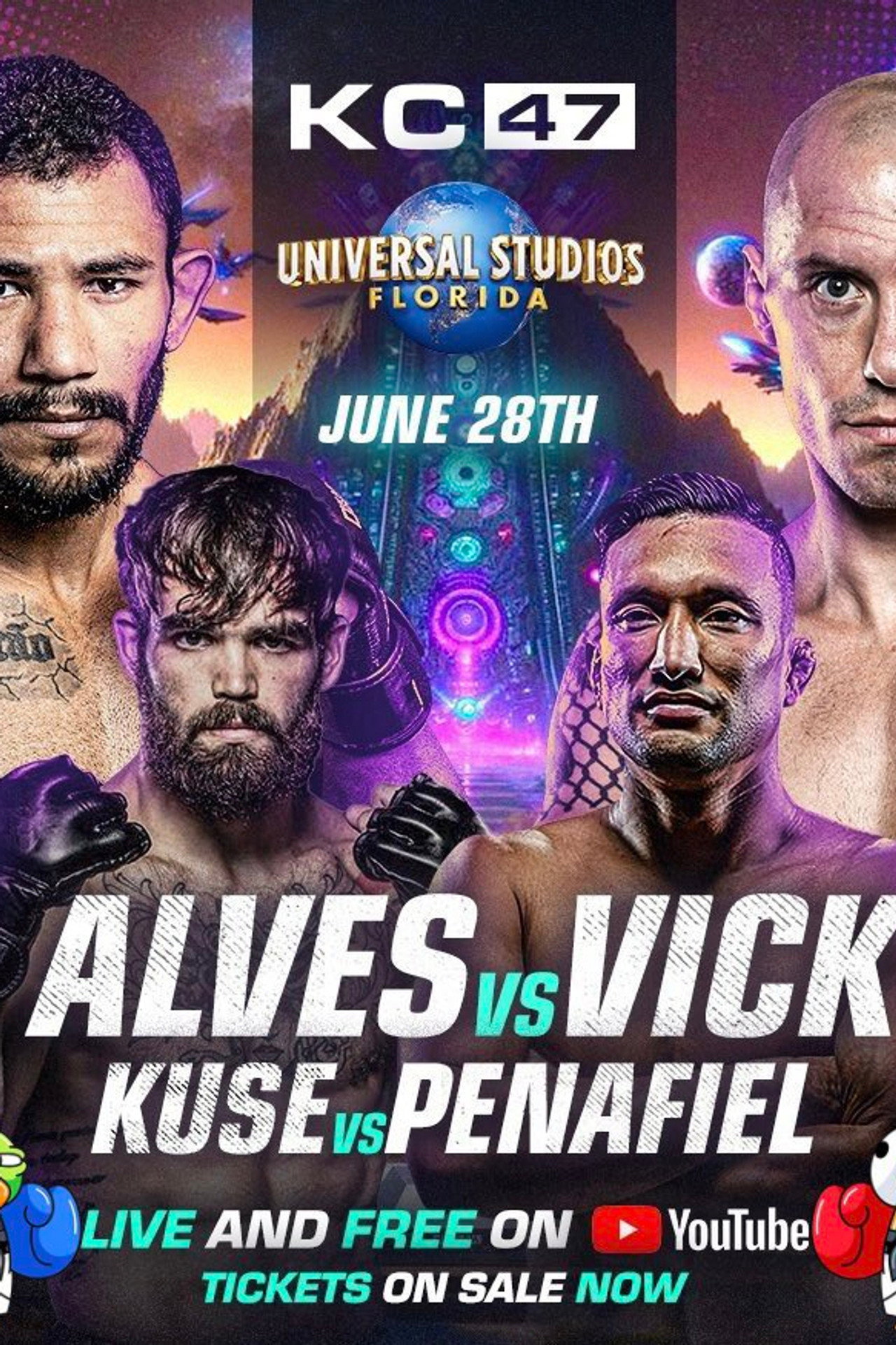 Karate Combat 47: Alves vs. Vick Backdrop