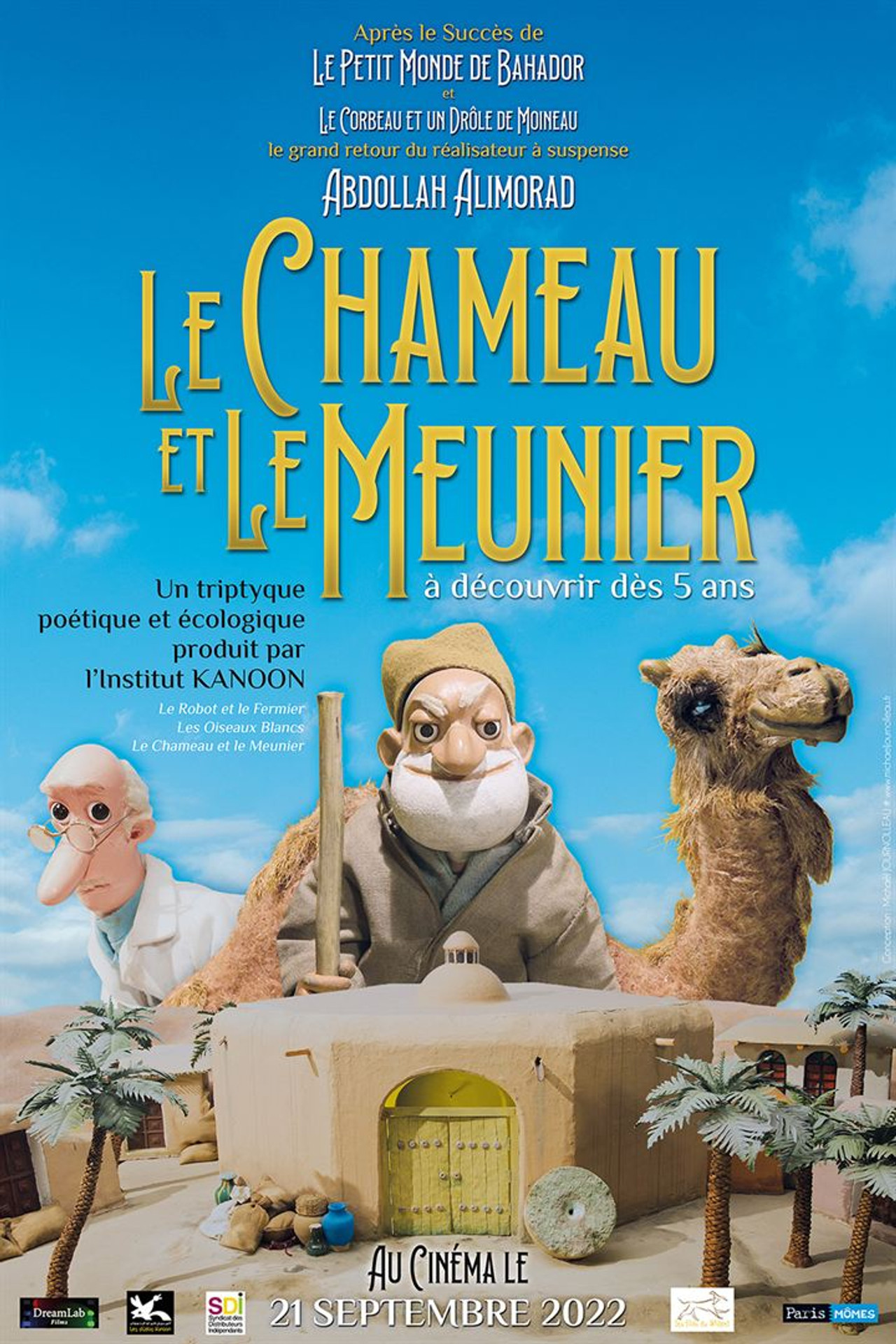 Le Chameau et le meunier filmaffisch